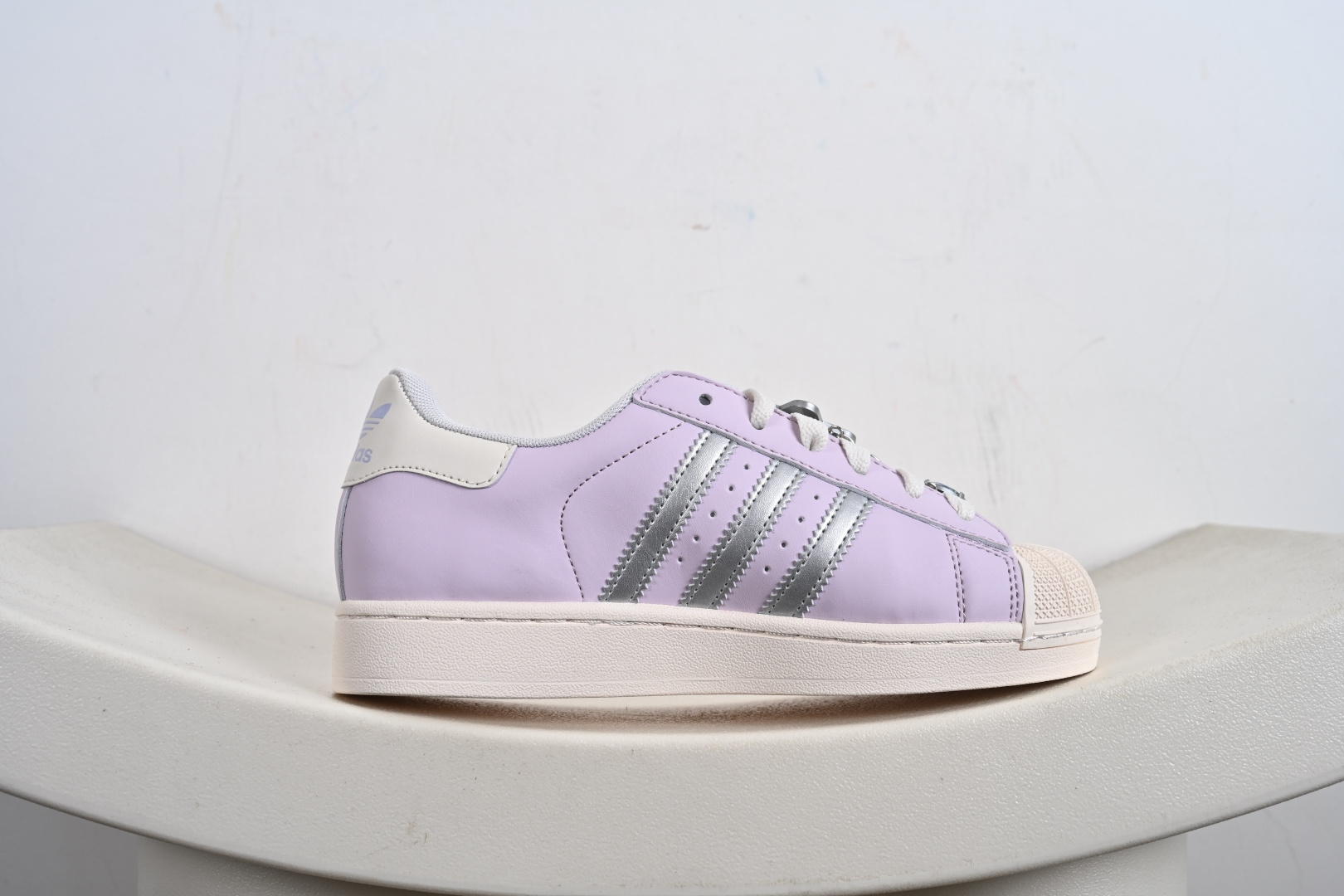 平台爆款adidas originals Superstar 2粉紫 JQ8776