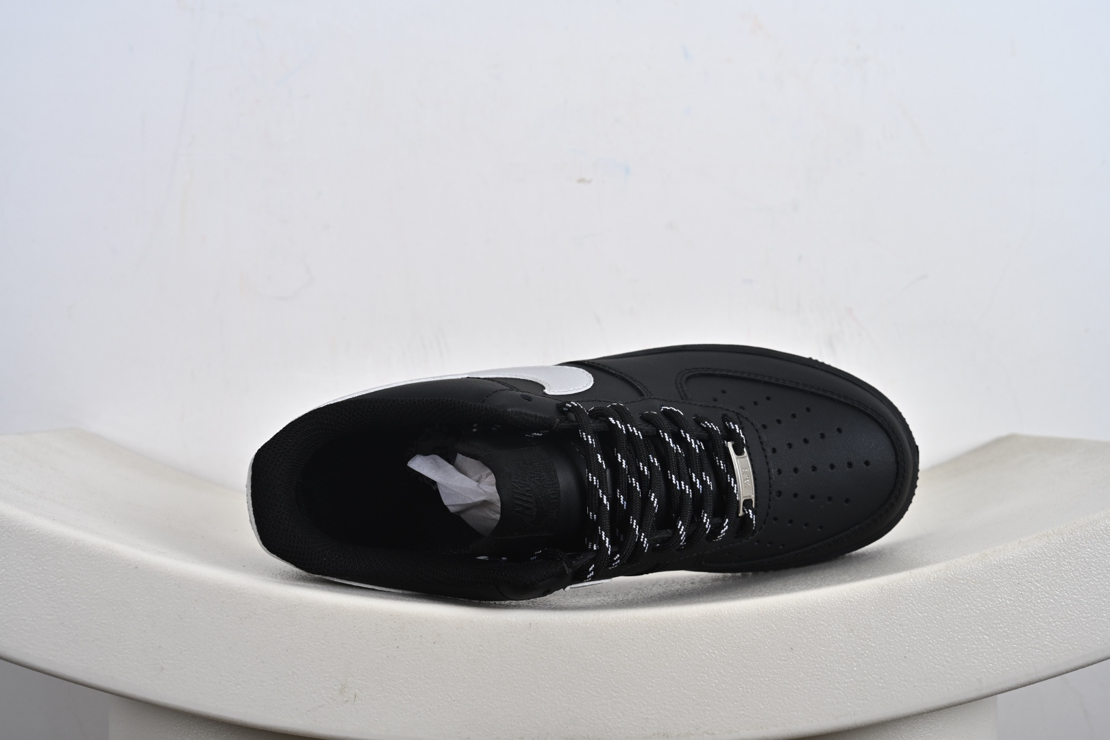 官方爆款定制 二次元主题 Nike Air Force 1 Low’07 黑银武士 空军一号低帮休闲板鞋 ZH0316-125