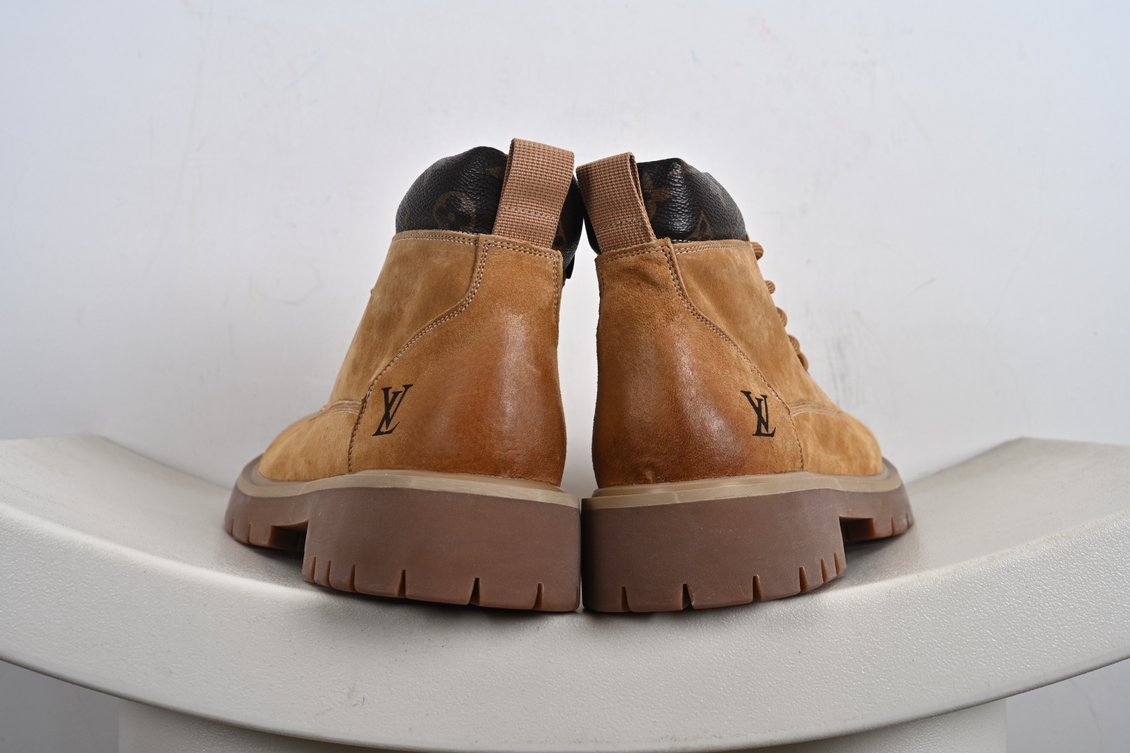 Timberland x LOUIS VUITTON LV联名款 添柏岚/天伯伦老花大黄靴