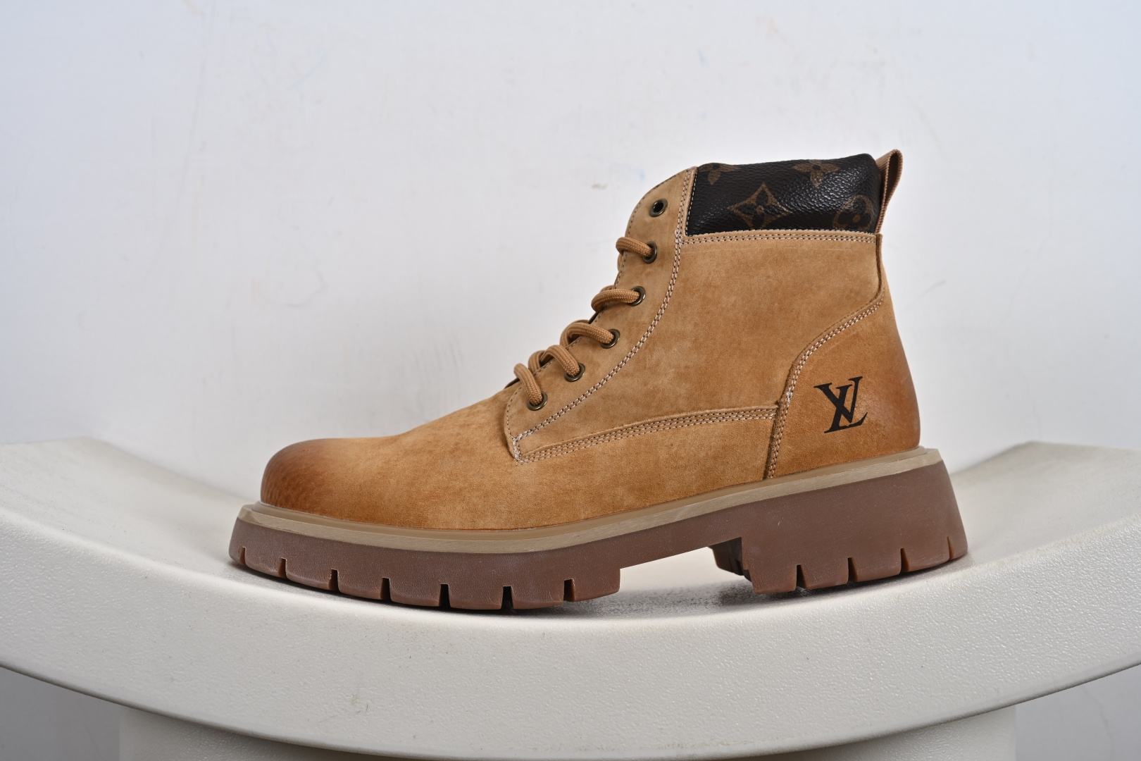 Timberland x LOUIS VUITTON LV联名款 添柏岚/天伯伦老花大黄靴