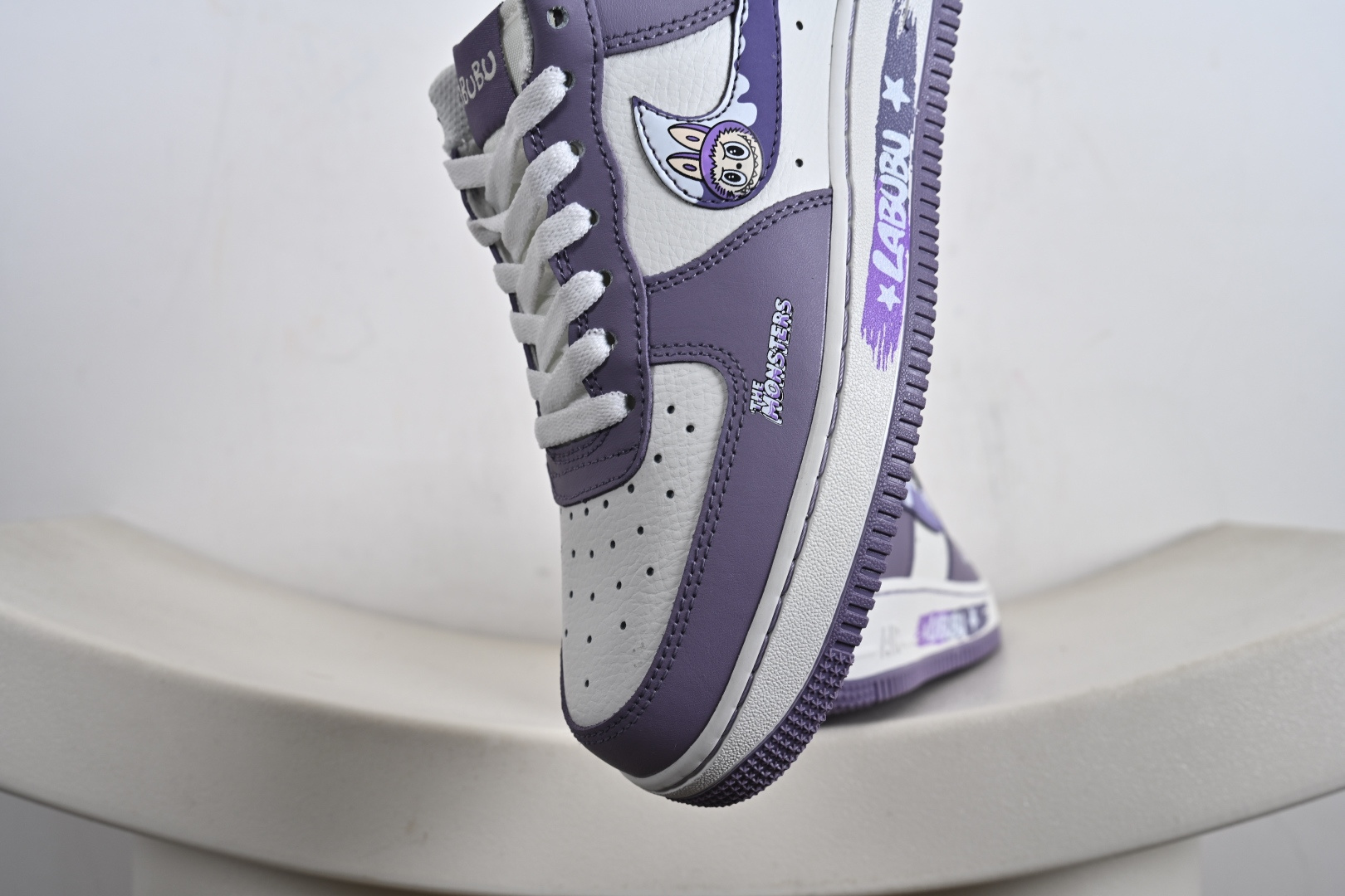 NIke Air Force 1 '07 Low “紫色涂鸦拉布布”空军一号 低帮 运动鞋 休闲鞋 KJ5188-006