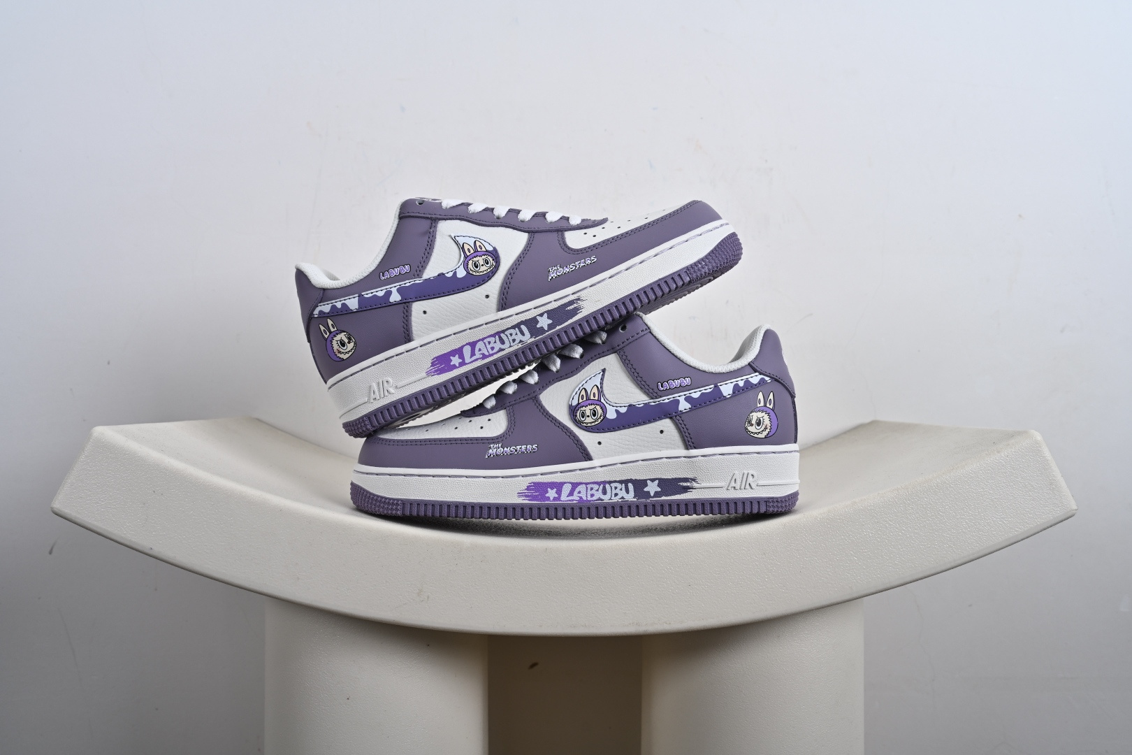 NIke Air Force 1 ’07 Low “紫色涂鸦拉布布”空军一号 低帮 运动鞋 休闲鞋 KJ5188-006