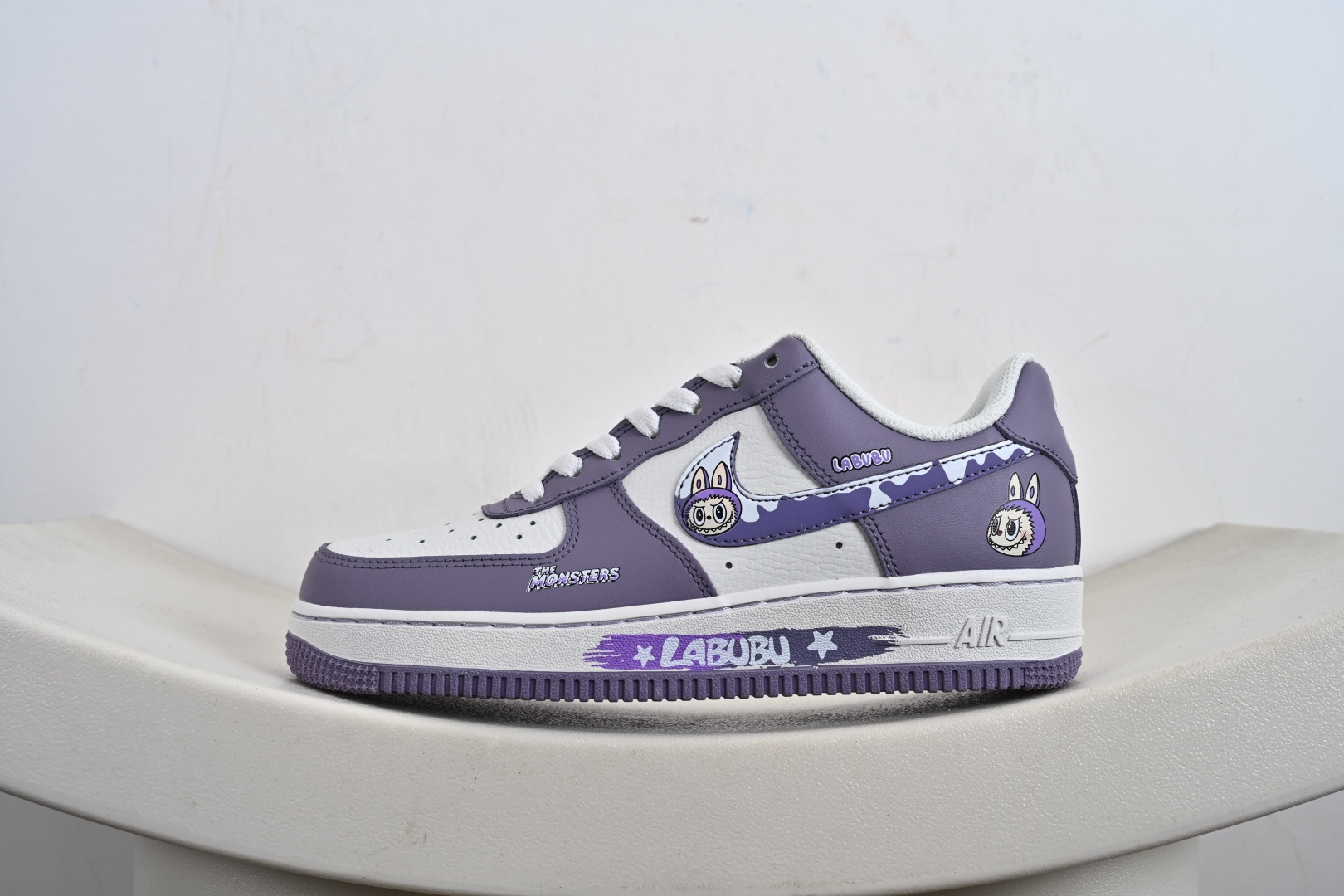 NIke Air Force 1 '07 Low “紫色涂鸦拉布布”空军一号 低帮 运动鞋 休闲鞋 KJ5188-006