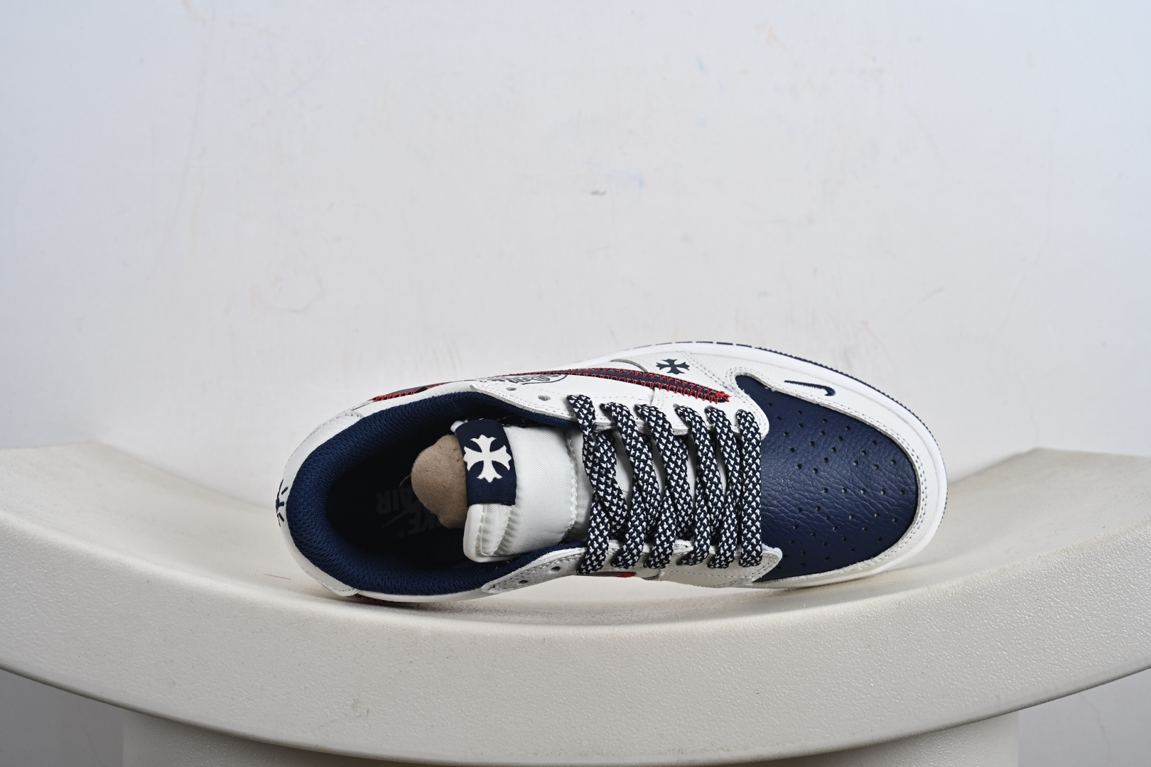 Chrome Hearts x Air Jordan 1 Low 缝线勾 DZ5899-030