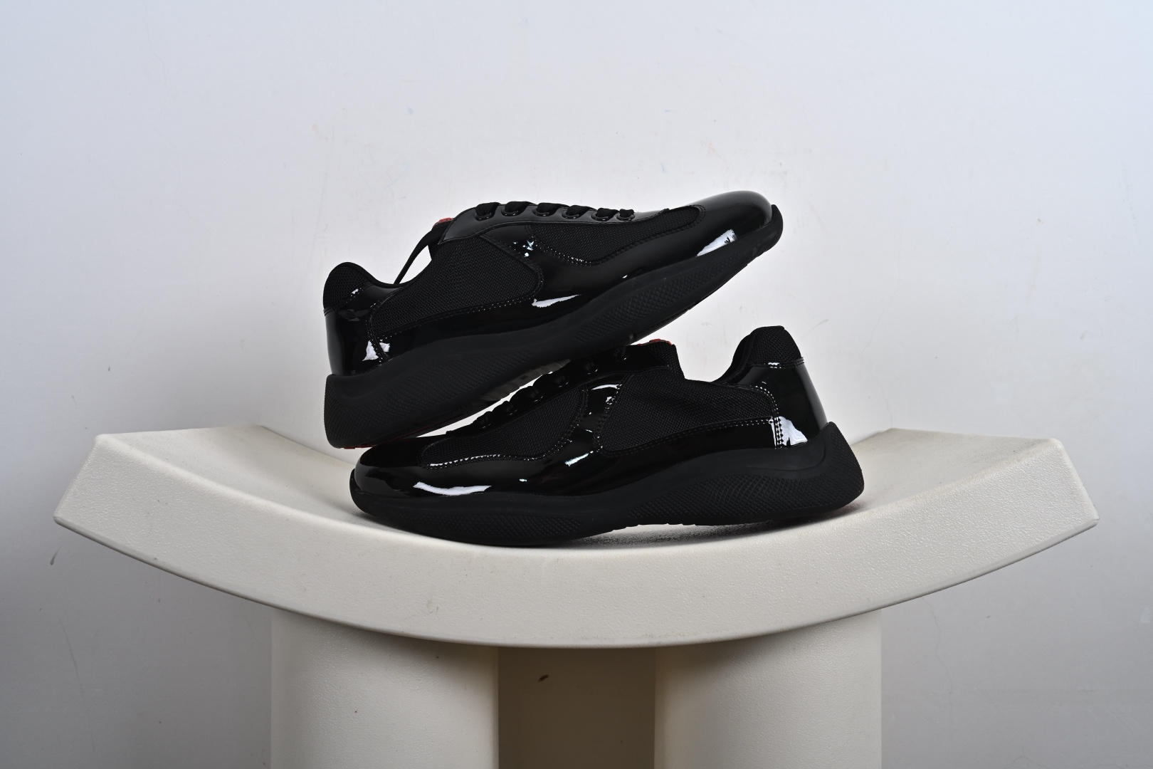 PRADA系列／Prada 普拉达男士厚底增高运动跑步鞋