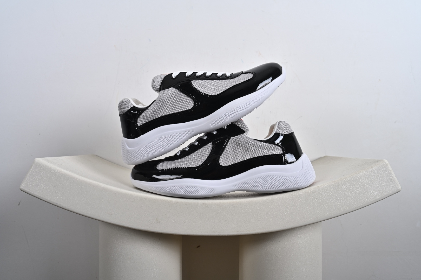 PRADA系列／Prada 普拉达男士厚底增高运动跑步鞋