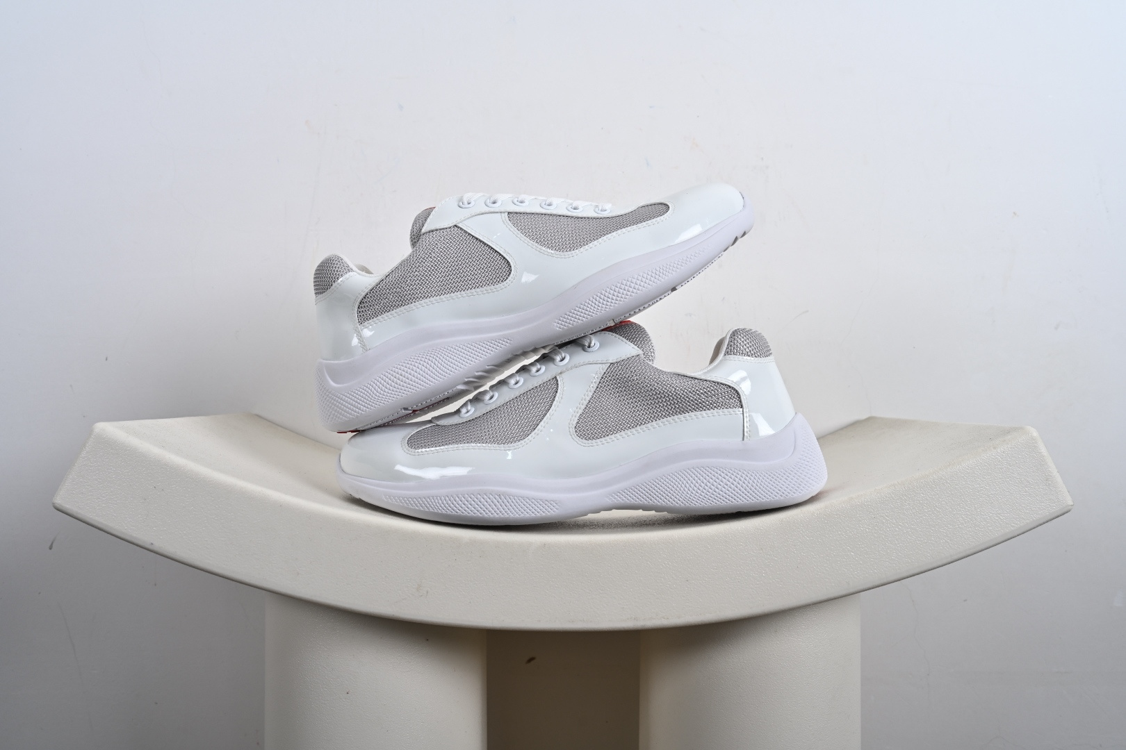 PRADA系列／Prada 普拉达男士厚底增高运动跑步鞋