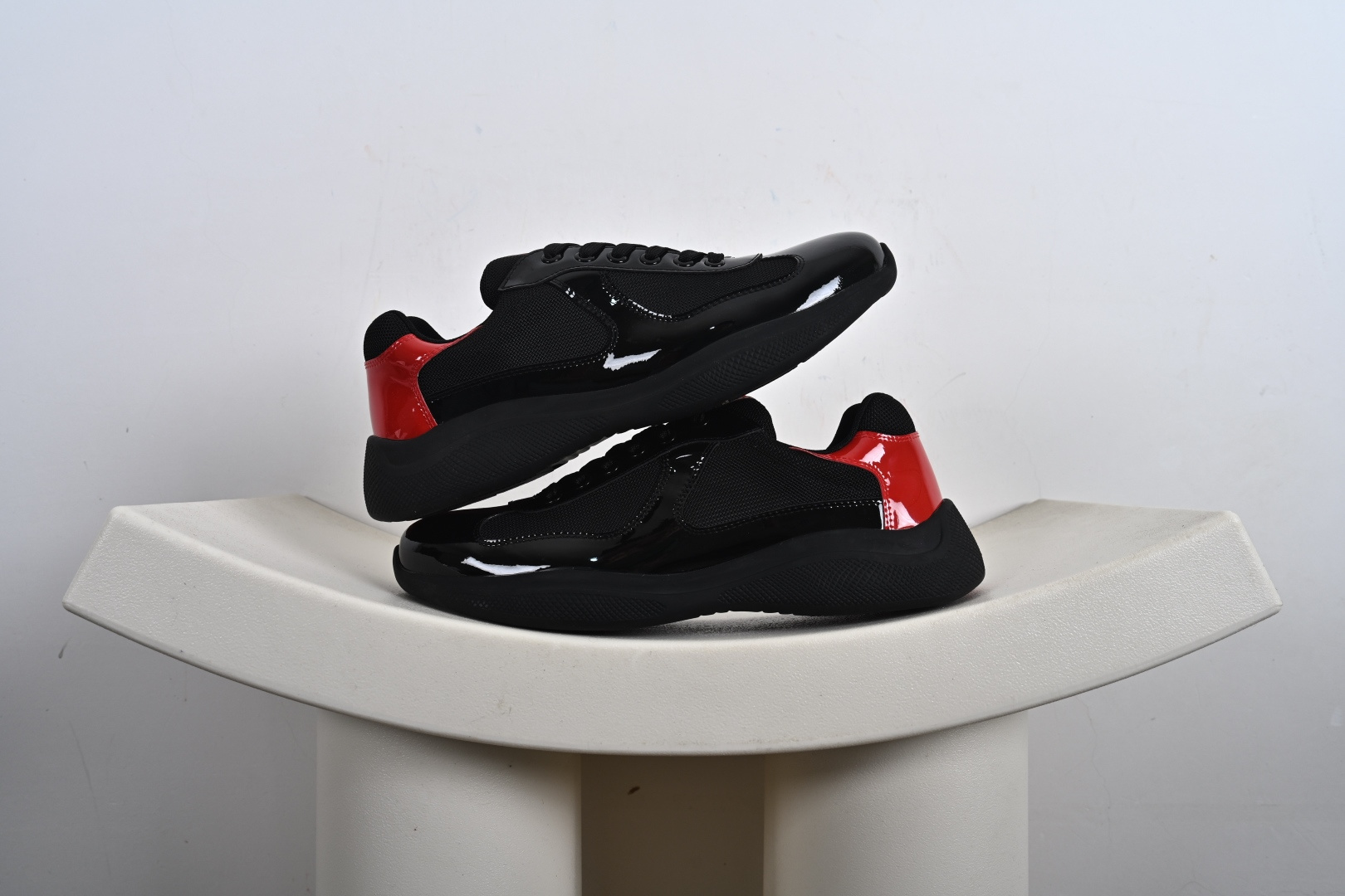 PRADA系列／Prada 普拉达男士厚底增高运动跑步鞋