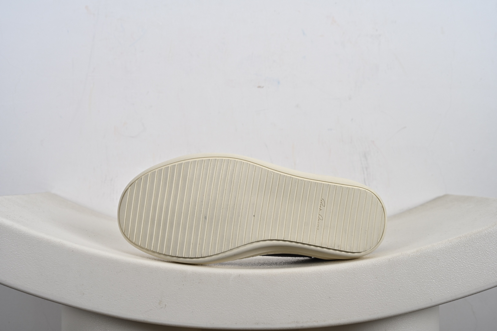 Rick Owens支线品牌DRKSHDW SS23 EDFU Vintage Low- Sneakers”Grey/Milk”低帮系列暗黑高街经典增高休闲运动厚底板鞋