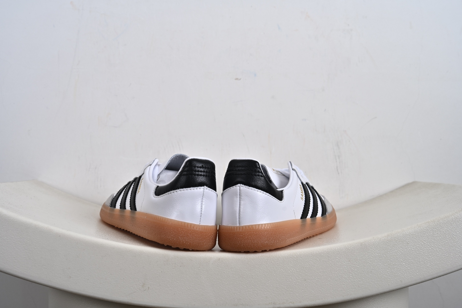 Adidas Originals SAMBA DECON 桑巴舞系列阿迪达斯 三叶草 绅士德训足球风百搭低帮休闲运动板鞋 IF0642