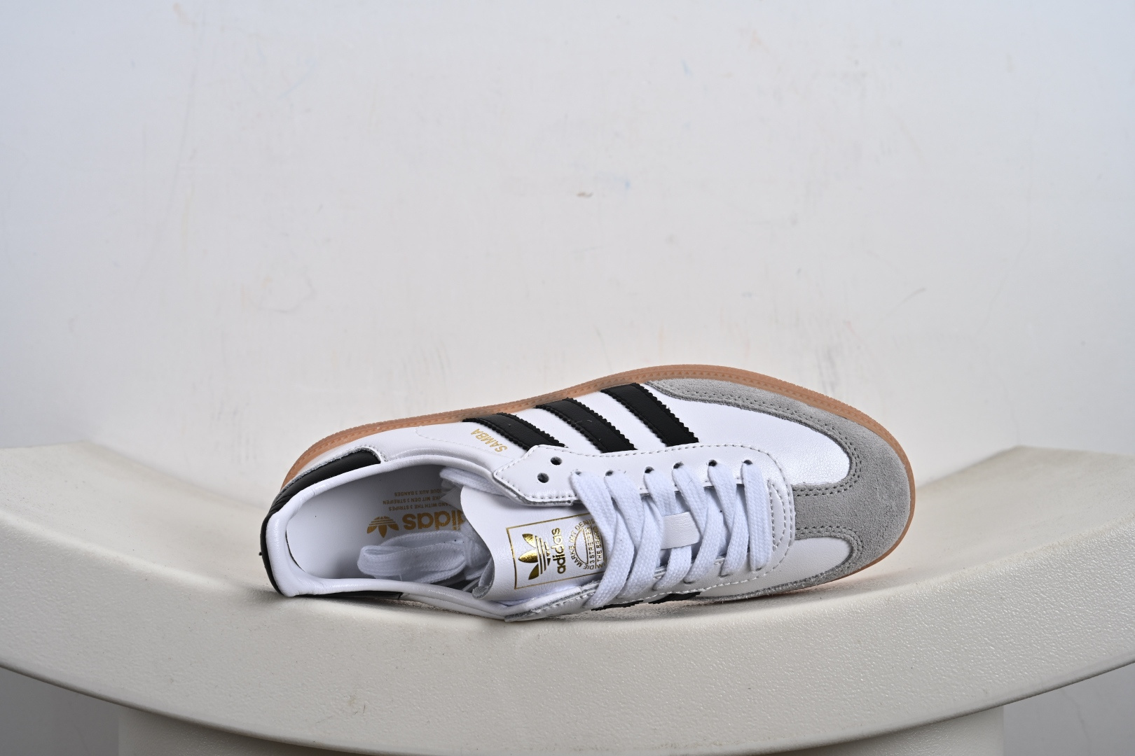 Adidas Originals SAMBA DECON 桑巴舞系列阿迪达斯 三叶草 绅士德训足球风百搭低帮休闲运动板鞋 IF0642