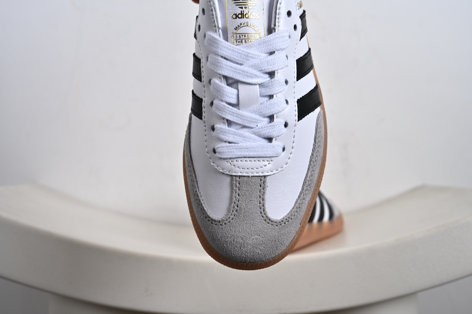 Adidas Originals SAMBA DECON 桑巴舞系列阿迪达斯 三叶草 绅士德训足球风百搭低帮休闲运动板鞋 IF0642