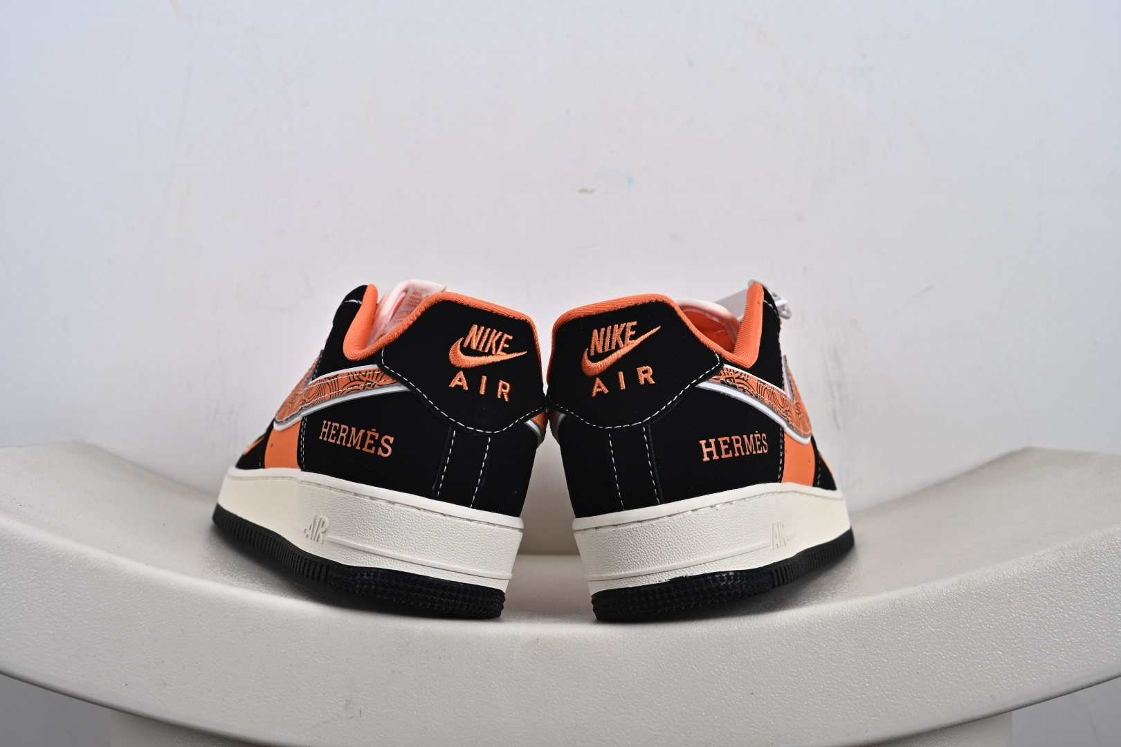 Nike Air Force1 07 low 爱马仕联名 定制空军 XL1979-112