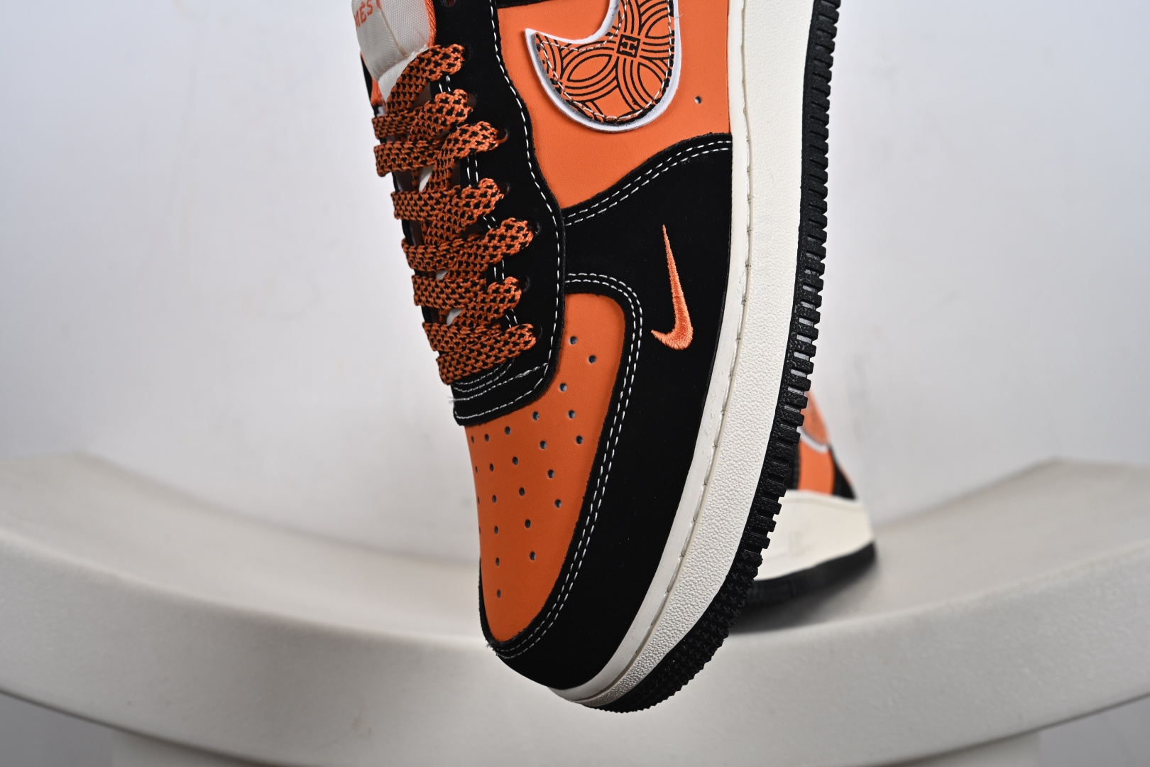 Nike Air Force1 07 low 爱马仕联名 定制空军 XL1979-112