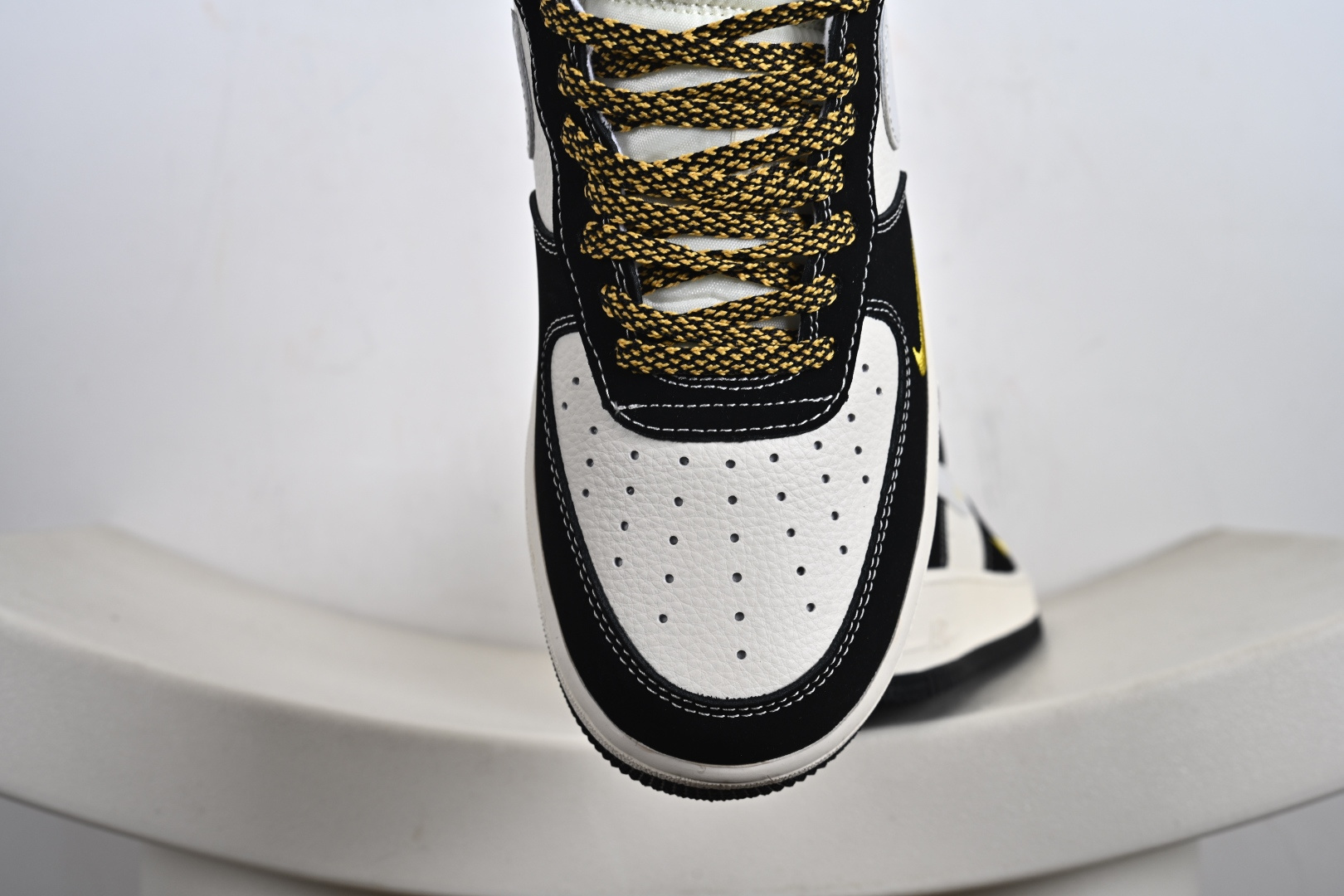 定制版 Nike Air Force 1'07 Low 芬迪联名 黑猫 空军一号低帮休闲板鞋 DX1888-099