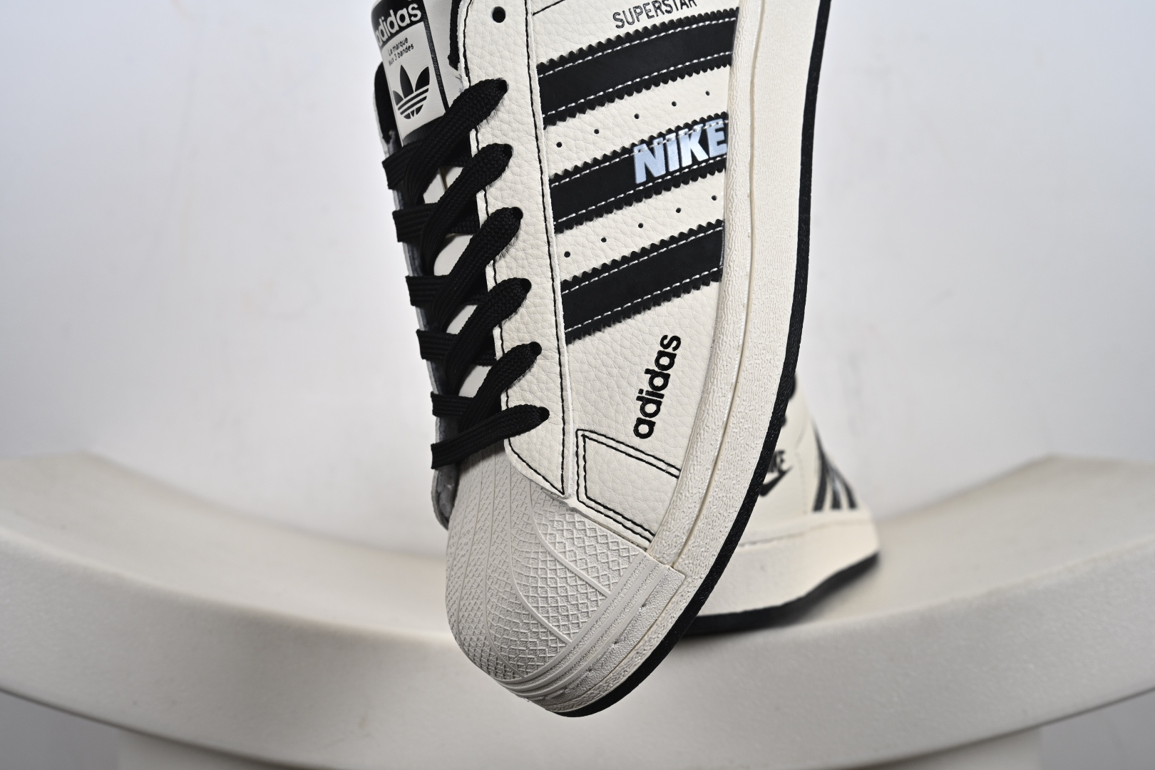 220 高端定制adidas Super “NIKE联名- 白灰” DS5807