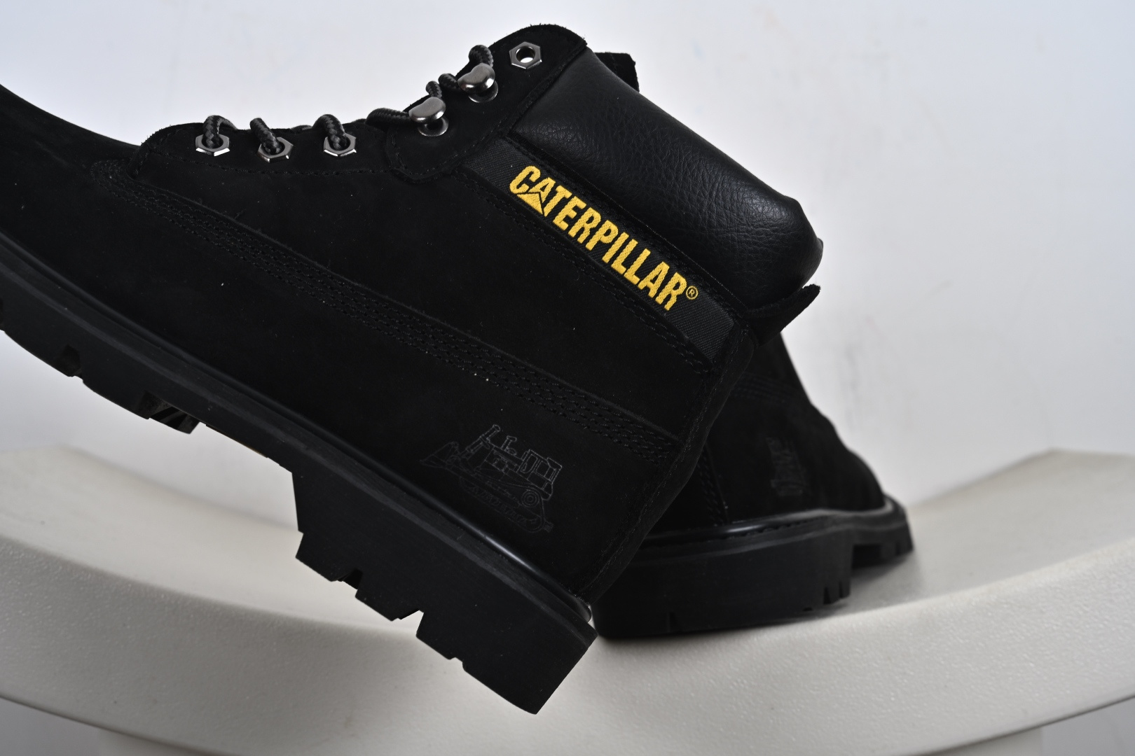 280 卡特/CAT Founder Boot 开创者系列男士系带百搭中帮真皮休闲工装马丁靴“磨砂麦黄黑黄 PWC44100 940C4C 909