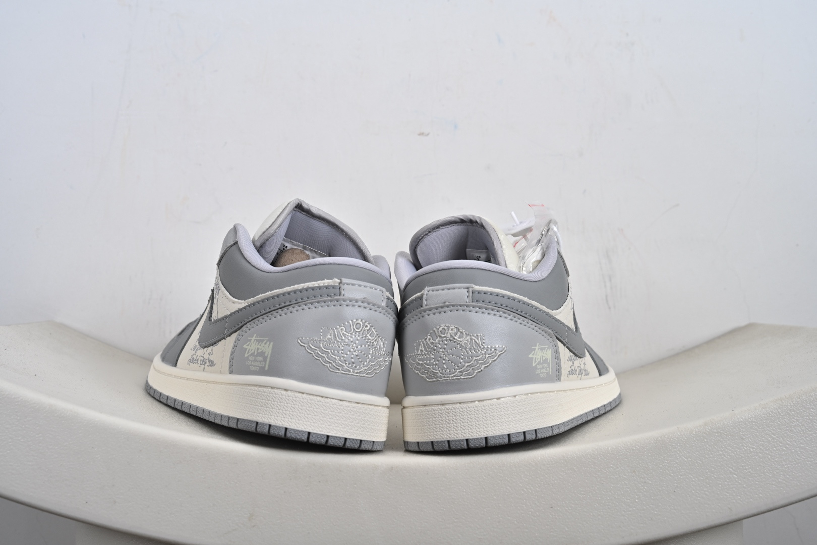 260 Nike Air Jordan 1 Low 定制配色 斯图西联名 定制AJ联名-高端定制 低帮复古文化板鞋 QD1988-006