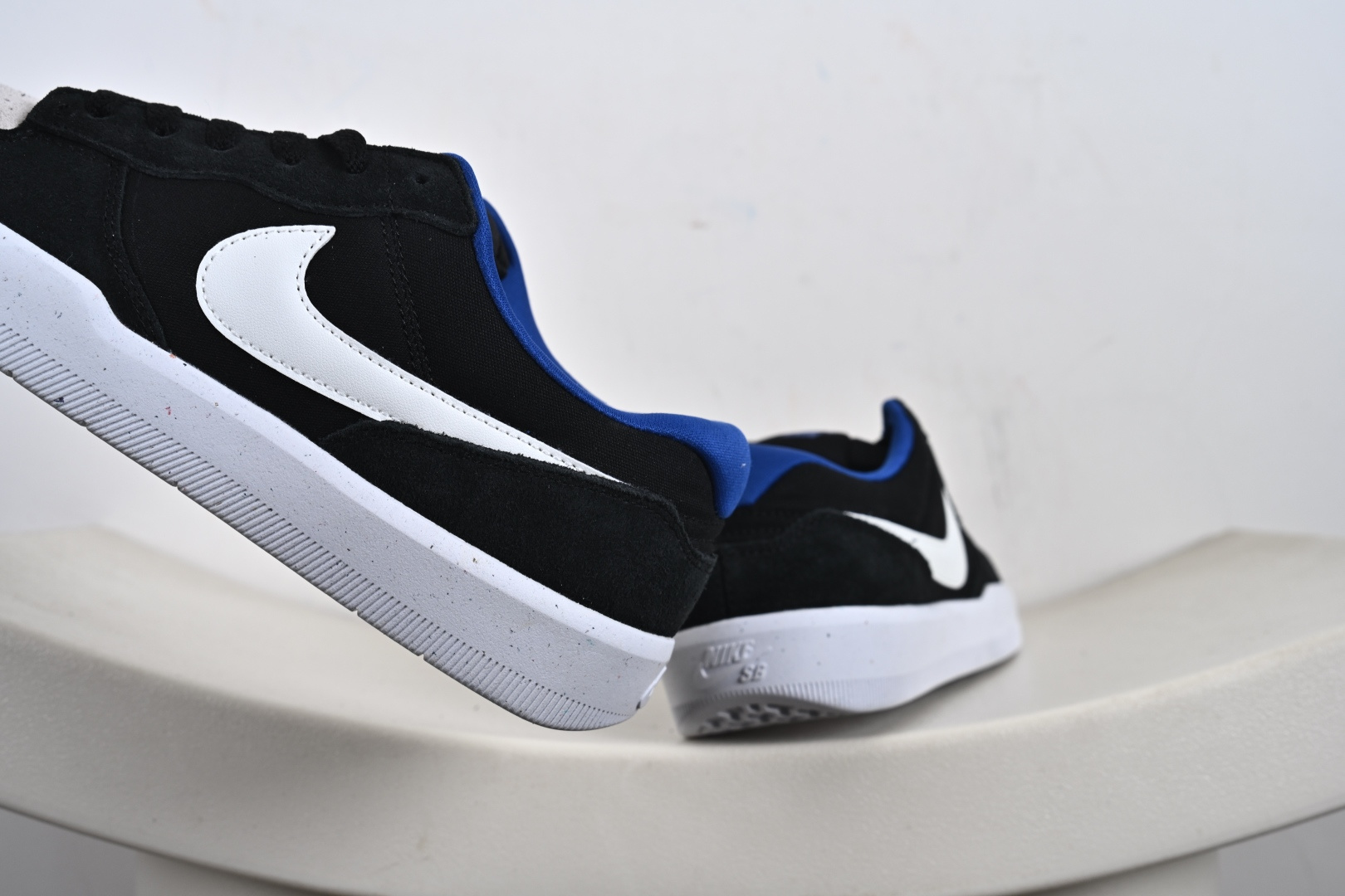 160 Nike SB Force 58 FS-黑白蓝 硫化杯底 CZ2959-002