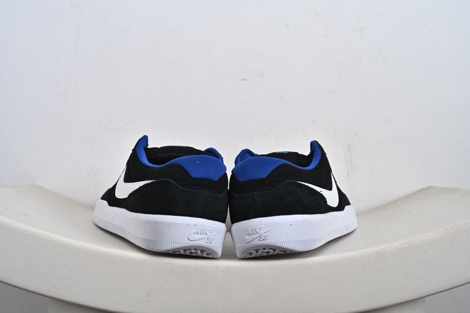 160 Nike SB Force 58 FS-黑白蓝 硫化杯底 CZ2959-002