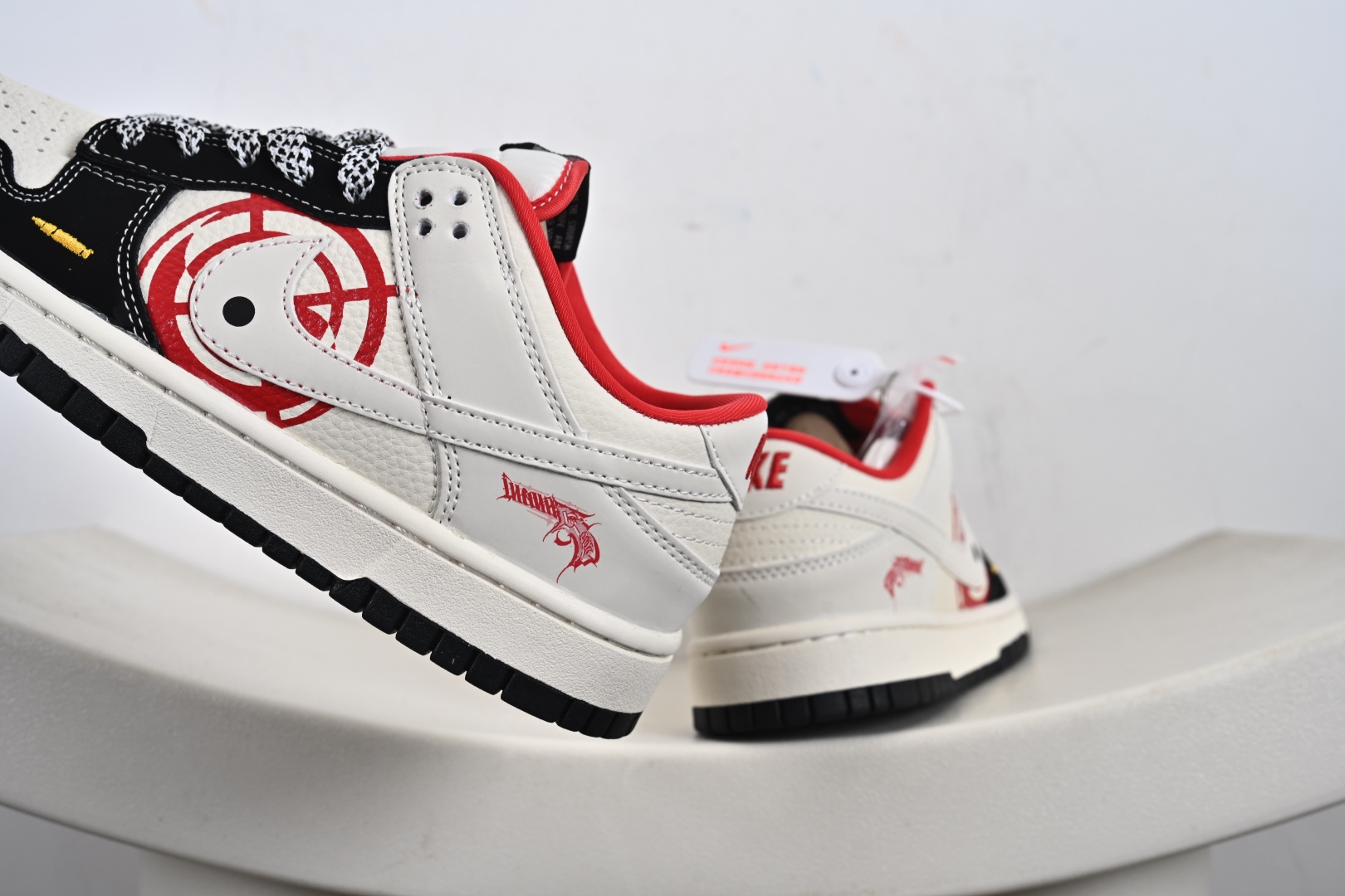 260 定制版 Nike Jordan Air Jordan 1“子弹” 高端定制 低帮 复古 减震 防滑 耐磨 篮球鞋 SR8888-010