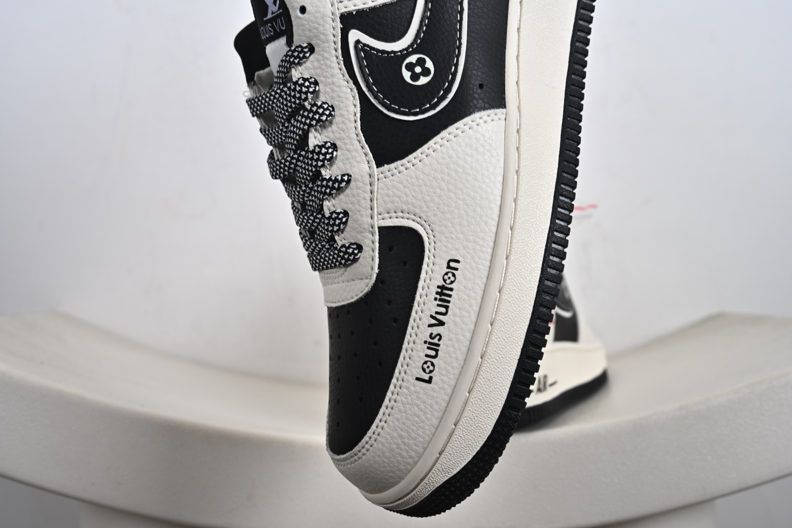 240 定制版 Air Force 1'07 Low 联名 米黑印花 空军一号低帮休闲板鞋 DD1982-321