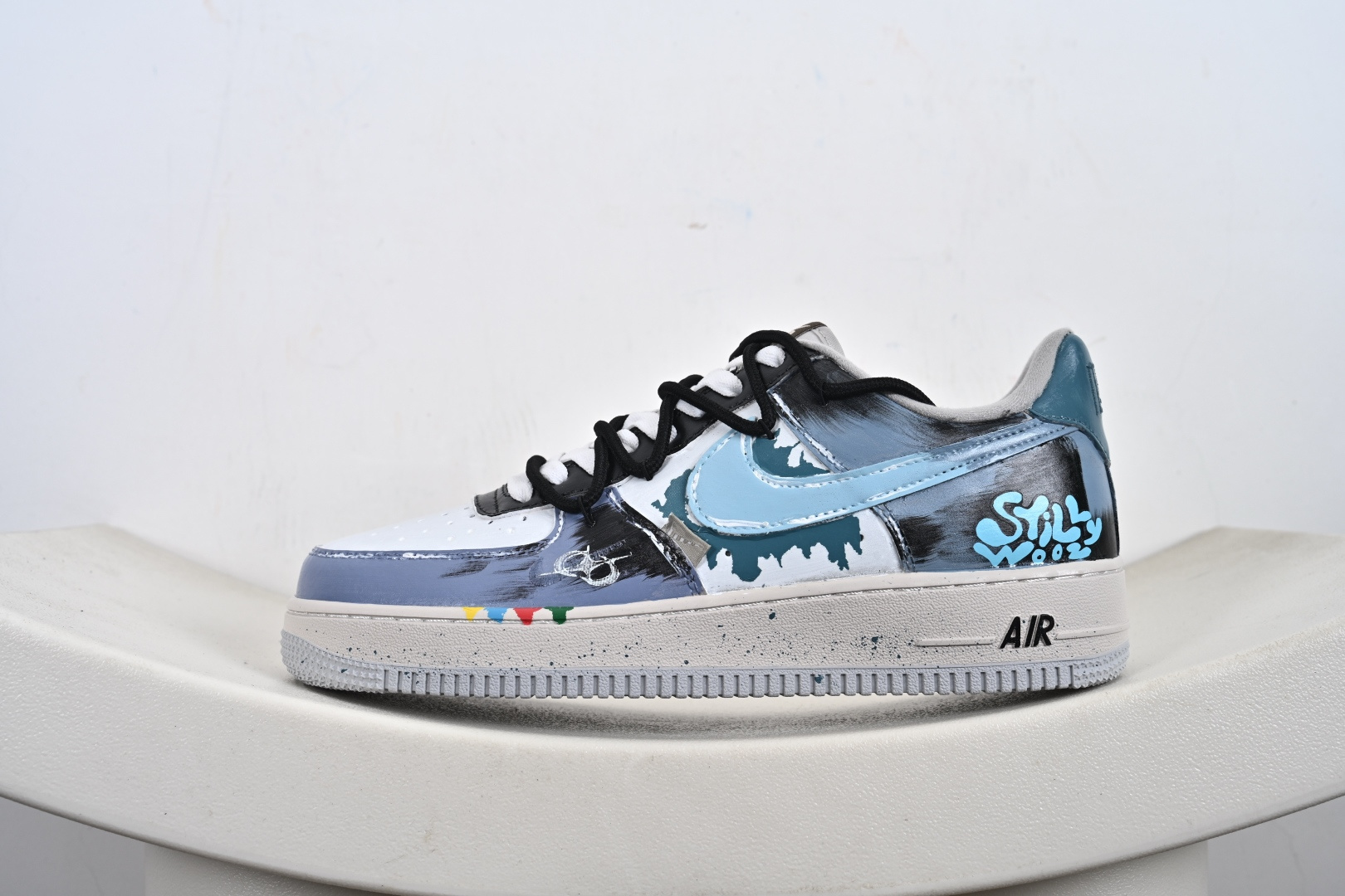 240 Nike Air Force 1 Low 手绘涂鸦 解构绑带 XL2312-101