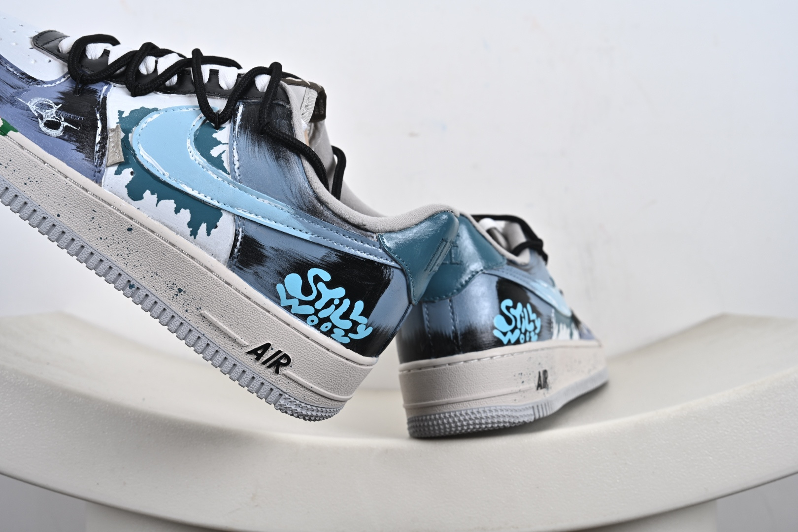 240 Nike Air Force 1 Low 手绘涂鸦 解构绑带 XL2312-101