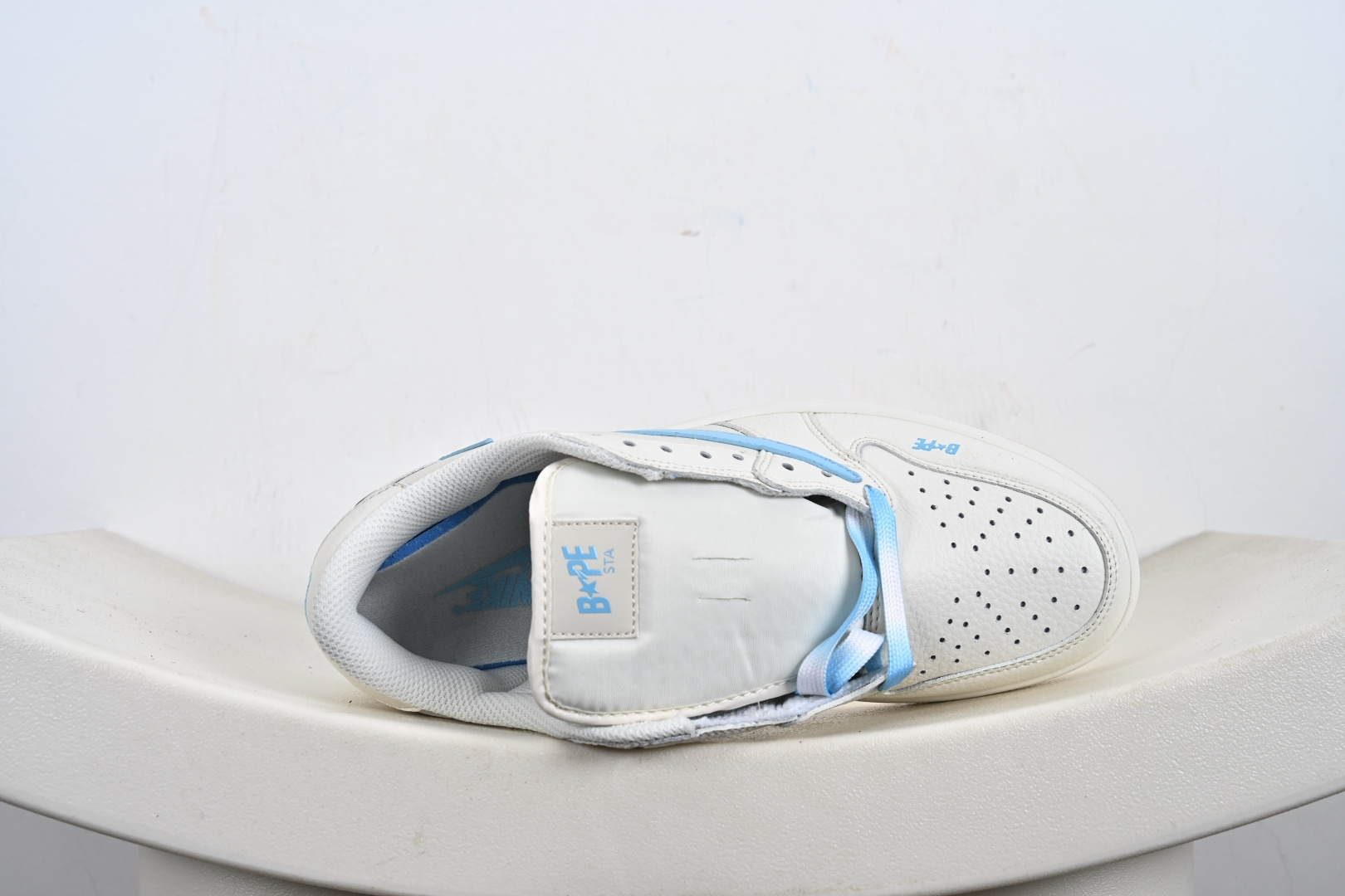 240 Travis Scott x Fragment Design x Jordan Air Jordan 1 Low SP Bape联名——“白蓝” DM7866-107