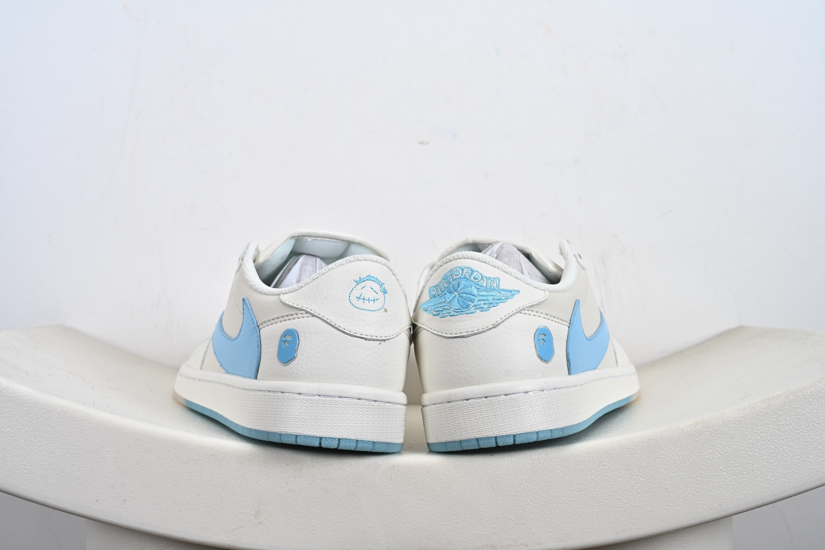 240 Travis Scott x Fragment Design x Jordan Air Jordan 1 Low SP Bape联名——“白蓝” DM7866-107
