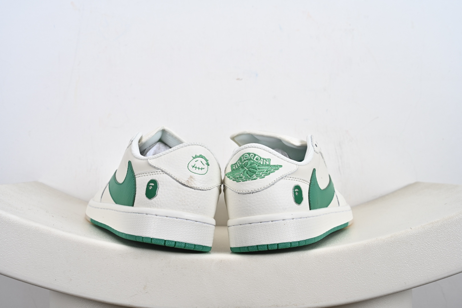 240 Travis Scott x Fragment Design x Jordan Air Jordan 1 Low SP Bape联名——“白绿” DM7866-116
