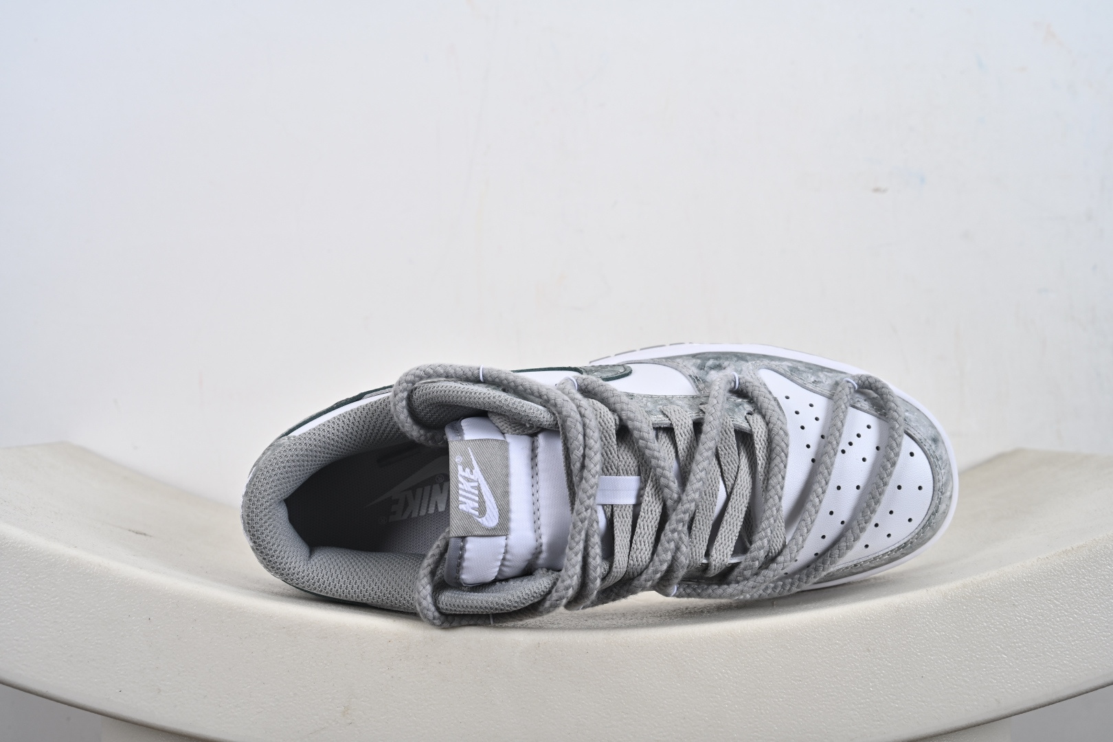 260 NIKE DUNK LOW RETRO 凝灰纪元 灰色 绑带联名款 耐克 低帮休闲运动板鞋 HF5441-105