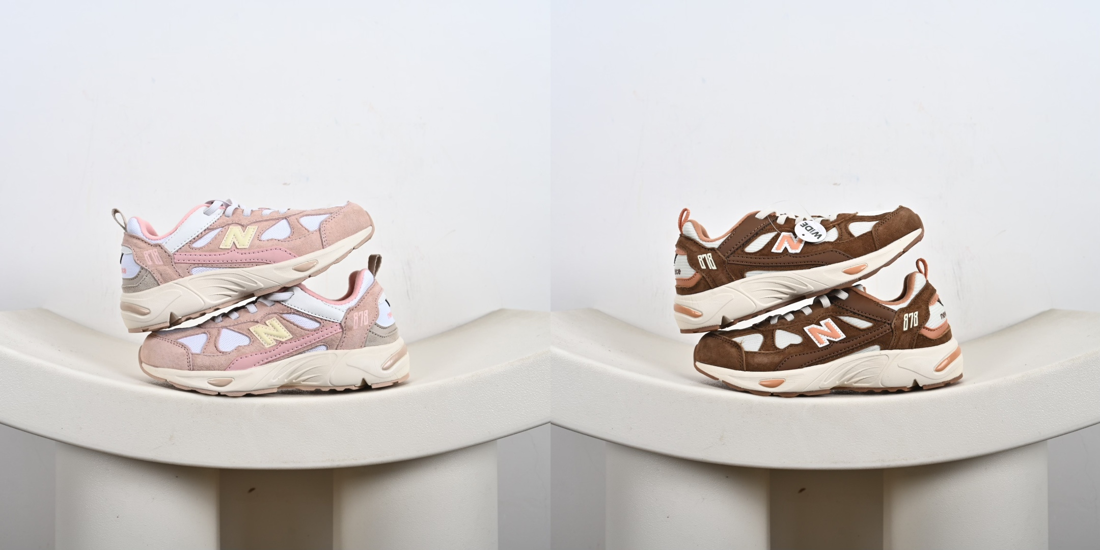 #合集💕 支持放店 童鞋!新百伦 NEW BALANCE NB 878 复古 格雷系列 织物人造革 低帮儿童运动鞋 货号:PV878BSA、NKPMFS160P、 Q2-E2