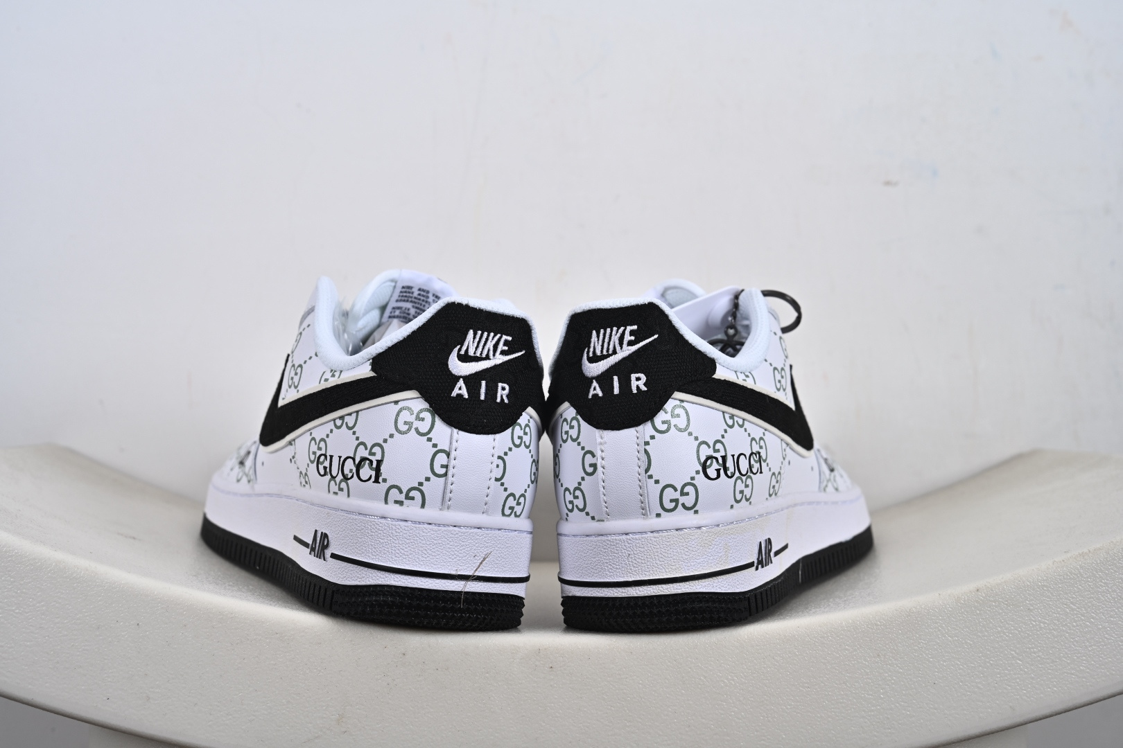 240 NIke Air Force 1 '07 Low “LV，GUCCI联名——棕白色”空军一号 低帮 运动鞋 XX3168-132