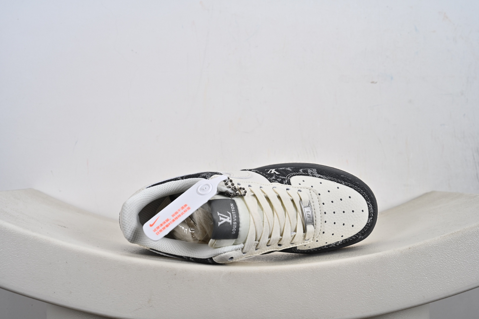 240 NIke Air Force 1 '07 Low “LV联名——米黑牛仔布”空军一号 低帮 运动鞋 休闲鞋 SM6668-110