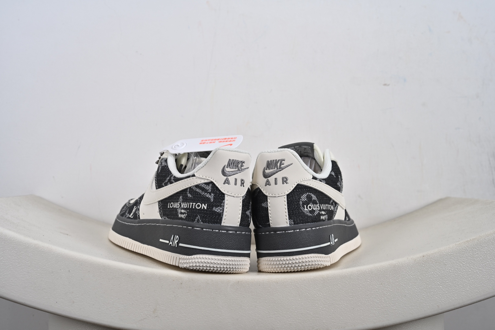 240 NIke Air Force 1 '07 Low “LV联名——米黑牛仔布”空军一号 低帮 运动鞋 休闲鞋 SM6668-110