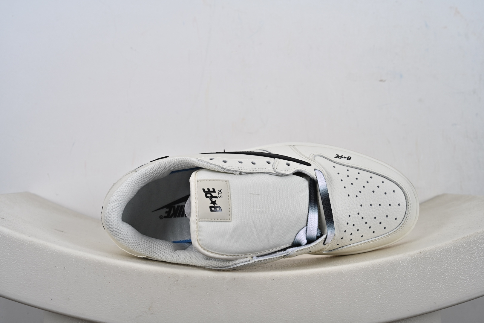 240 定制版 Travis Scott x Fragment Design x Jordan Air Jordan 1 Low SP Bape联名——“白灰” DM7866-105