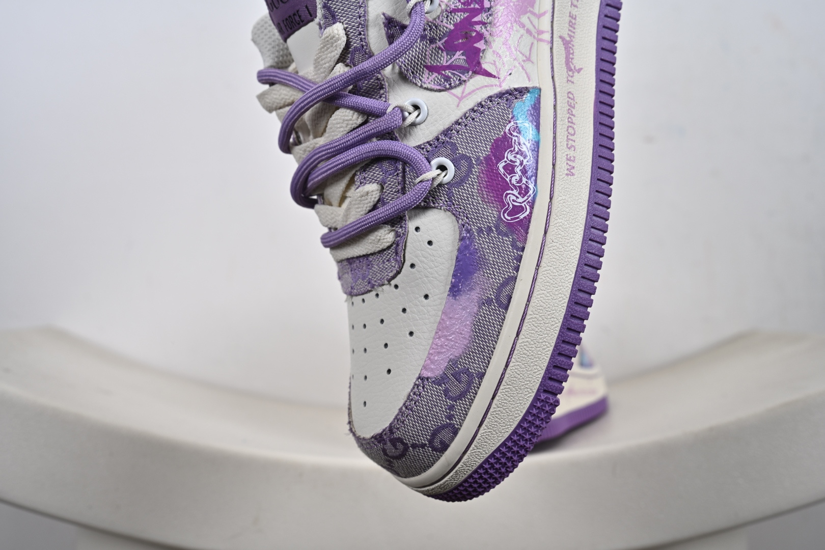 定制版 Nike Air Force 1'07 Low ”Dreaming” 手绘涂鸦 恋空织梦 空军一号低帮休闲板鞋 BD7700-202