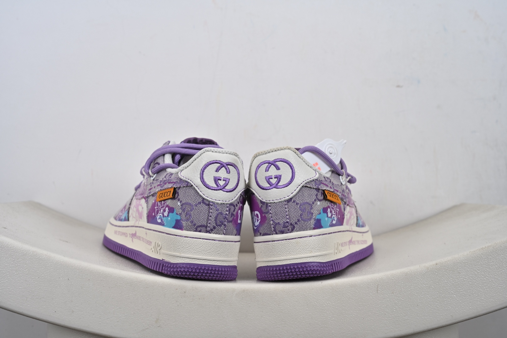 定制版 Nike Air Force 1'07 Low ”Dreaming” 手绘涂鸦 恋空织梦 空军一号低帮休闲板鞋 BD7700-202