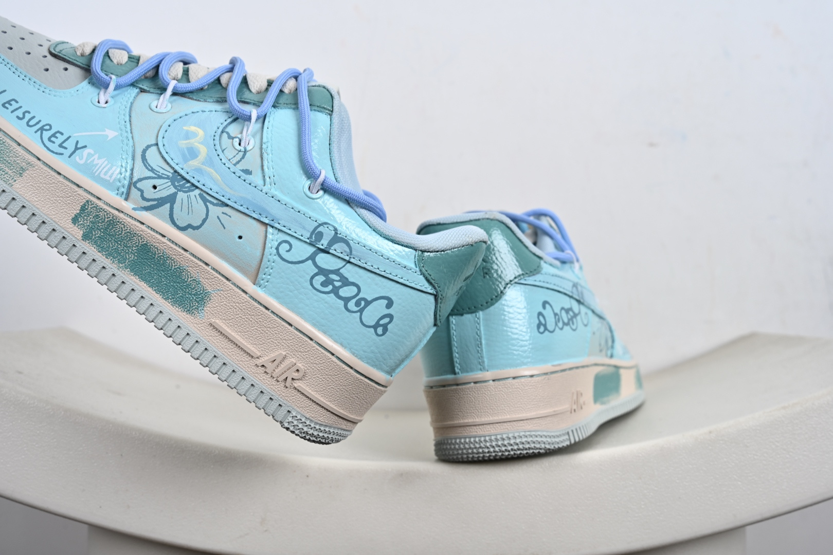 Nike Air Force 1 Low 青空花屿 解构绑带 KS6968-777