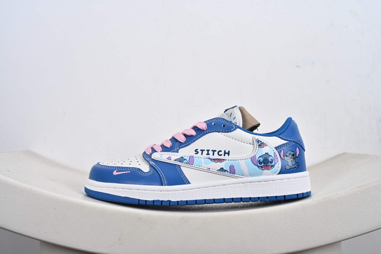定制版 Travis Scott x Fragment Design x Jordan Air Jordan 1 Low SP “卡通蓝” DZ5899-023
