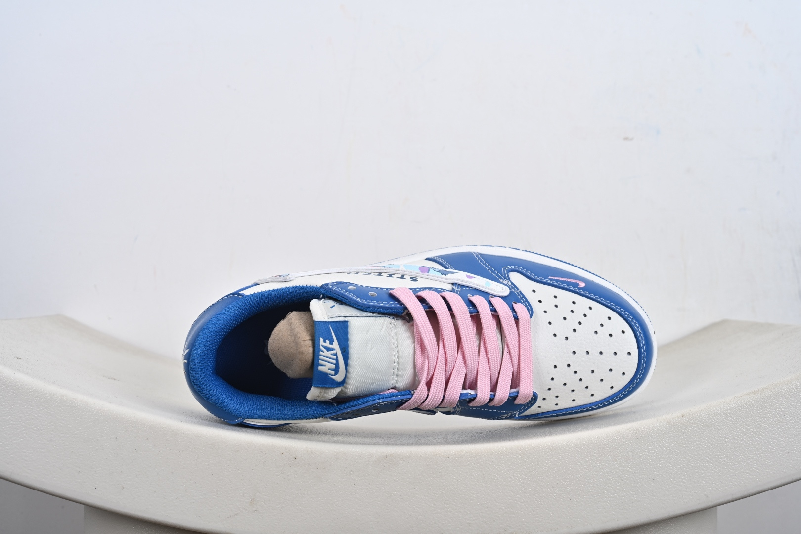 定制版 Travis Scott x Fragment Design x Jordan Air Jordan 1 Low SP “卡通蓝” DZ5899-023