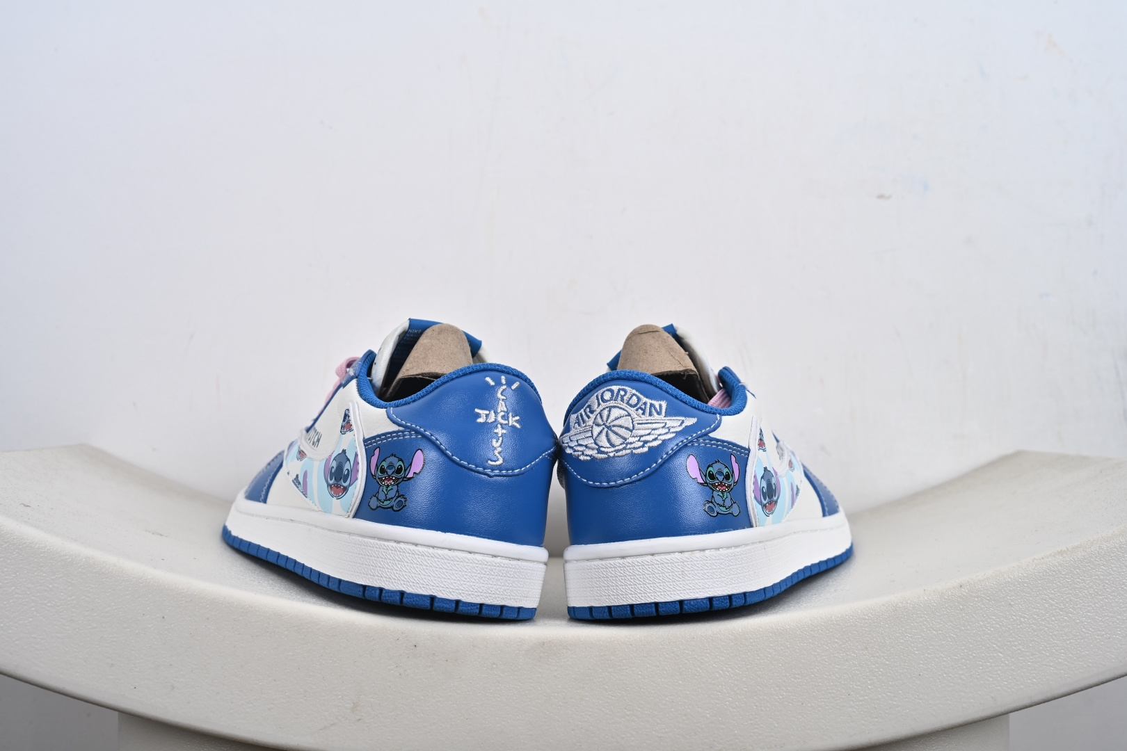 定制版 Travis Scott x Fragment Design x Jordan Air Jordan 1 Low SP “卡通蓝” DZ5899-023