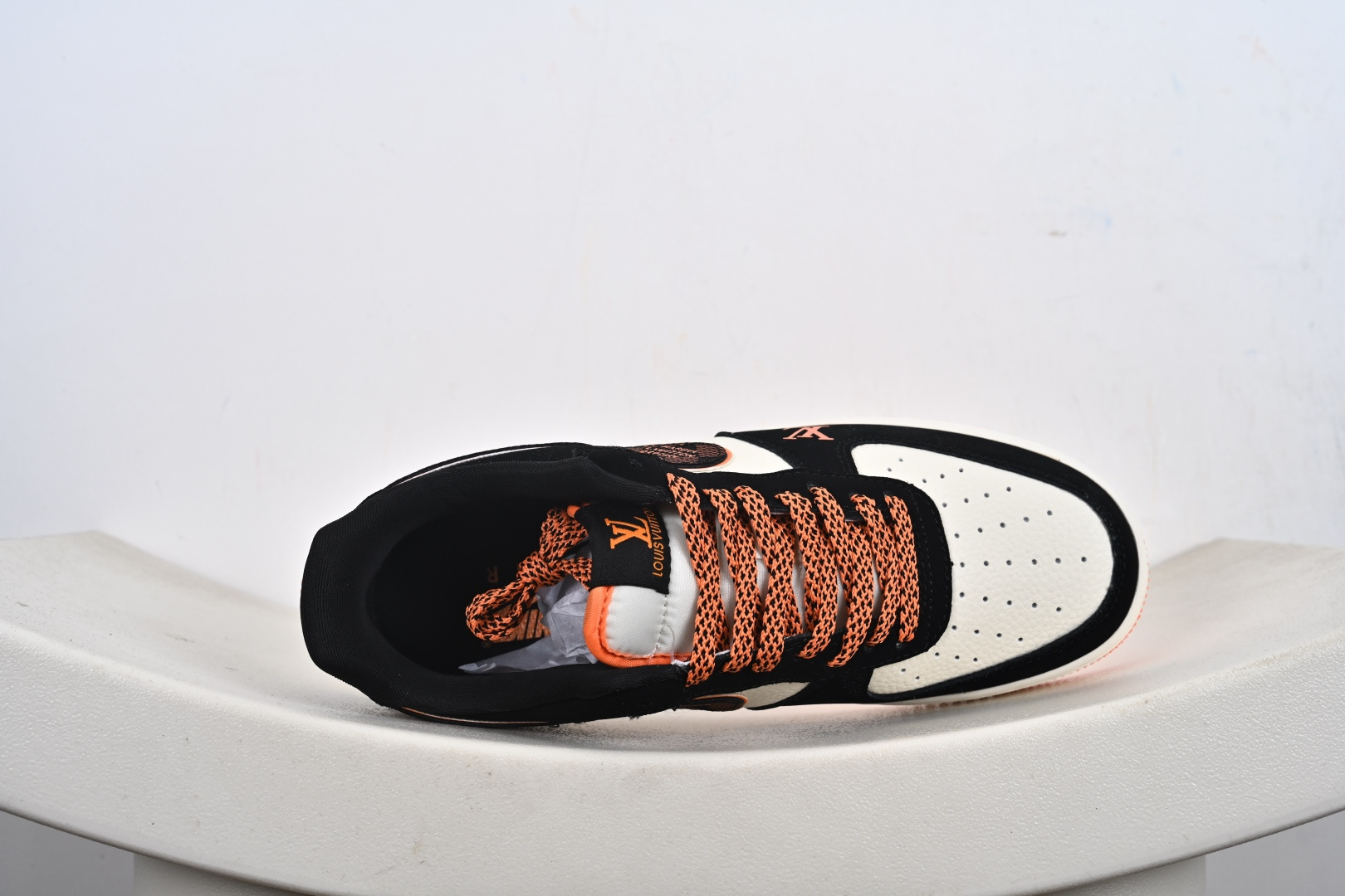 Louis Vuitton x Nk Air Force 1’07 定制配色 Lv联名 空军一号经典低帮休闲百搭板鞋 KJ1688-025