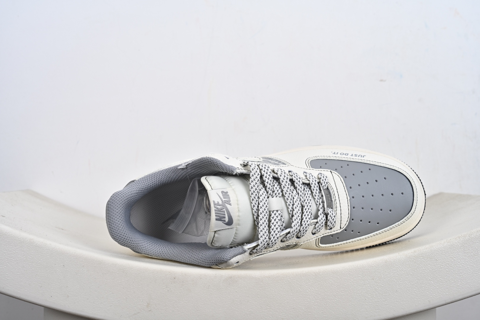 定制版 NIke Air Force 1'07 Low FOG联名 米灰黑满天星 空军一号低帮休闲板鞋 JP8028-008