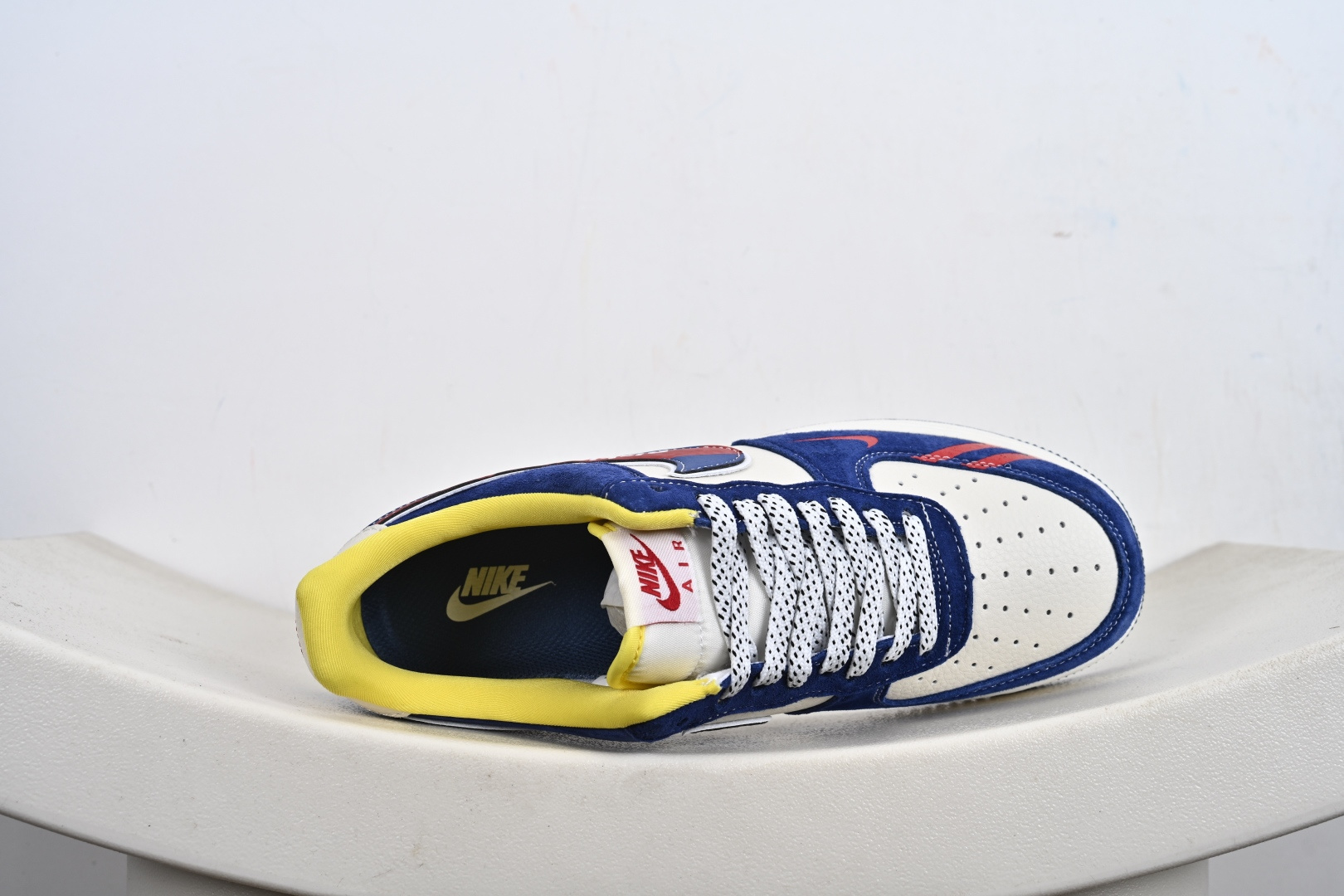 定制版NIke Air Force 1 '07 Low “Dickies联名——白蓝猪八”空军一号 低帮 运动鞋 休闲鞋 SY1388-006