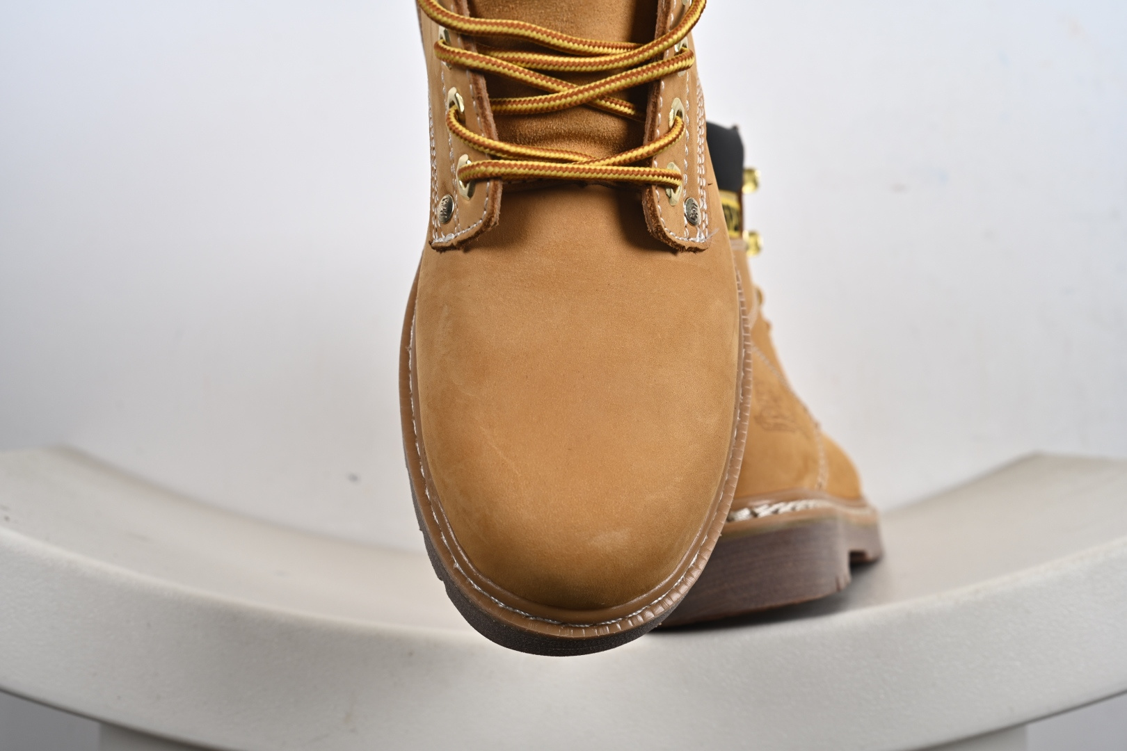 260 硬汉推土机品牌CAT卡特 BRUISERB4C Founder 高帮加绒马丁靴冬季户外休闲鞋潮流工装靴“麦黄黑水晶底 P441009G3UDR401