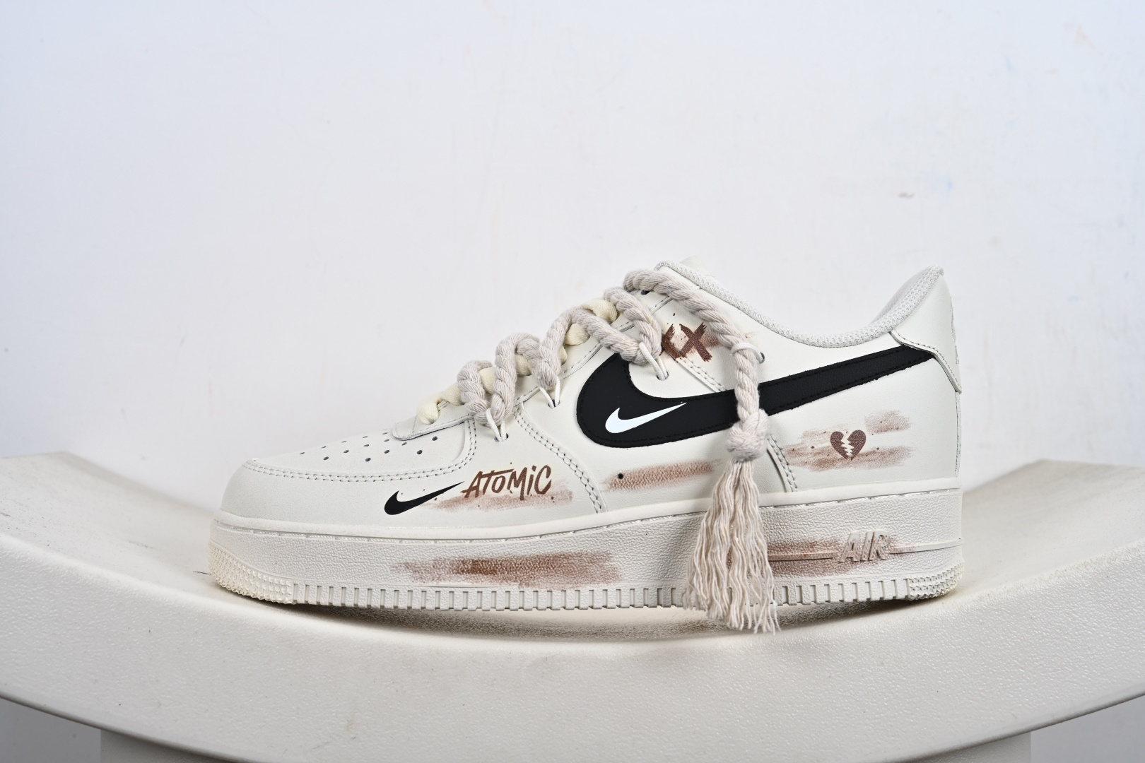 240 Nike Air Force 1 Low 做旧狂潮 解构麻绳 CD6951-153