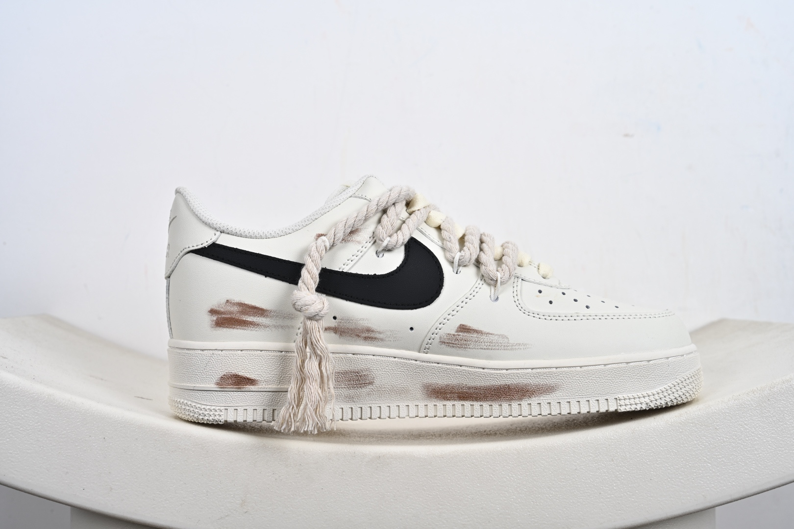 240 Nike Air Force 1 Low 做旧狂潮 解构麻绳 CD6951-153