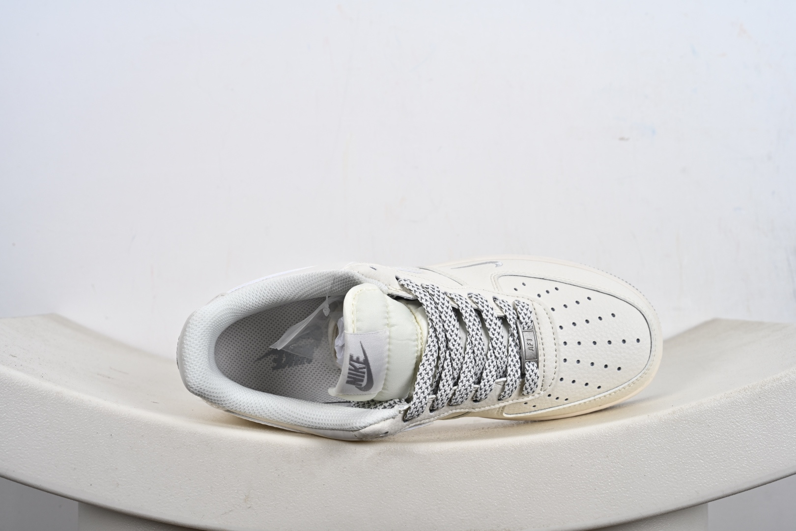 240 Nike Air Force 1 '07 Low 米灰满天星 空军一号低帮休闲运动板鞋 XX3168-185